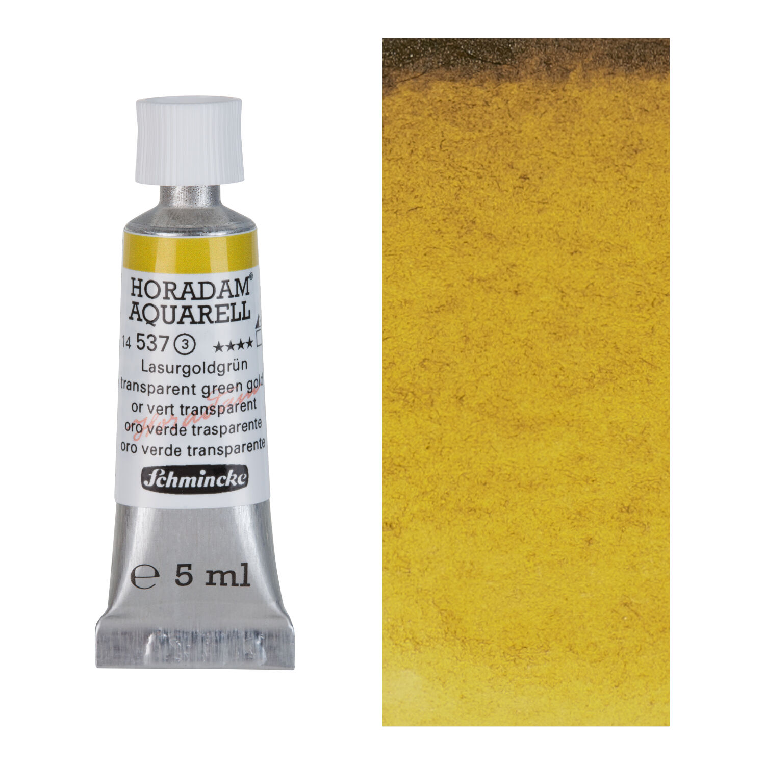 NEU Horadam Aquarell, Lasurgoldgr�n, Tube 5ml