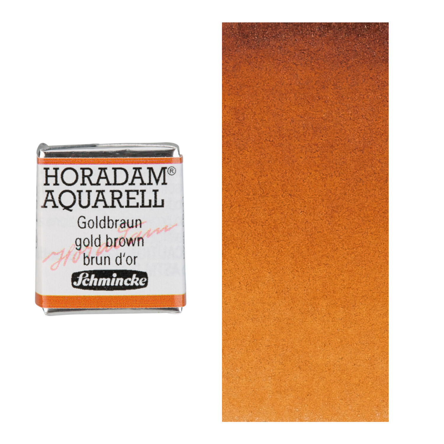 Horadam Aquarell 1/2 N�pfchen, Goldbraun