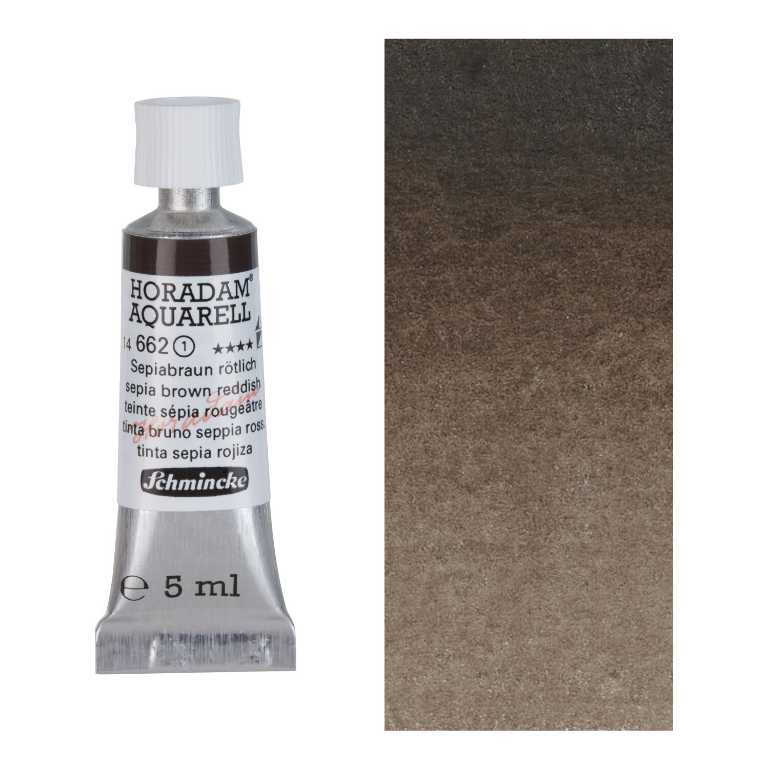 NEU Horadam Aquarell, Sepiabraun r�tlich, Tube 5ml