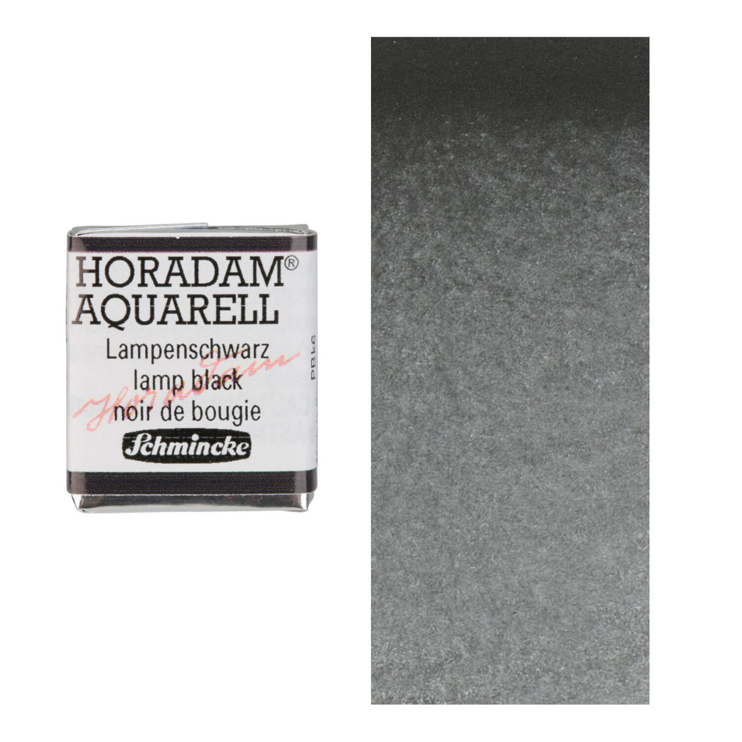 Horadam Aquarell 1/2 N�pfchen, Lampenschwarz
