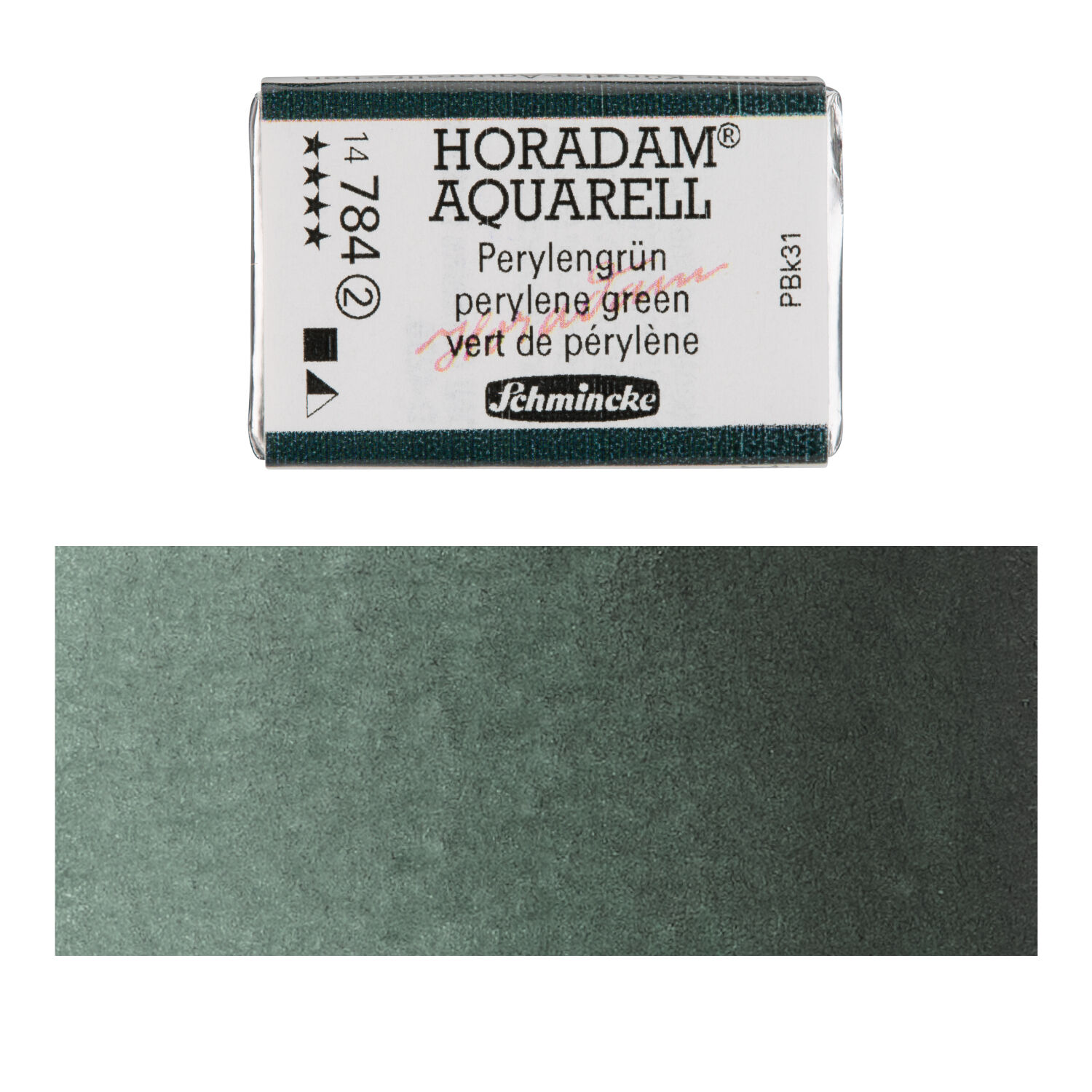 Horadam Aquarell, Perylengr�n 1/1 N�pfchen