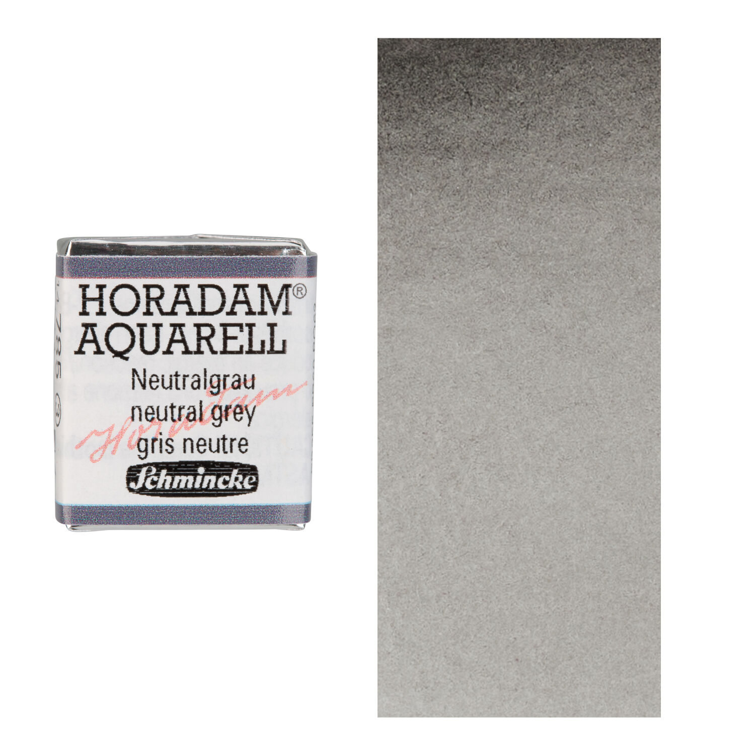 Horadam Aquarell 1/2 N�pfchen, Neutralgrau