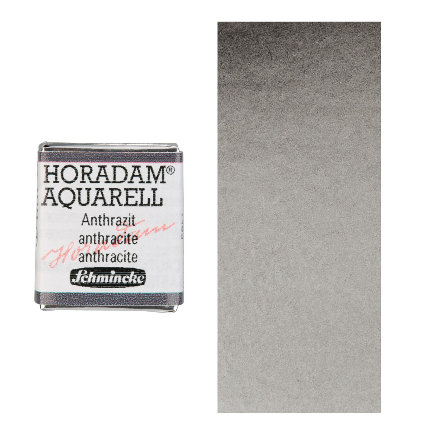 Horadam Aquarell 1/2 N�pfchen, Anthrazit