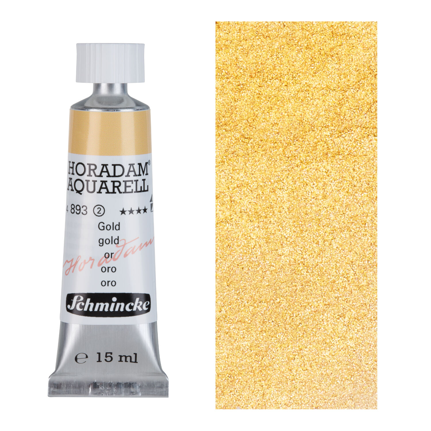 HORADAM AQUARELL, Gold, Tube, 15 ml