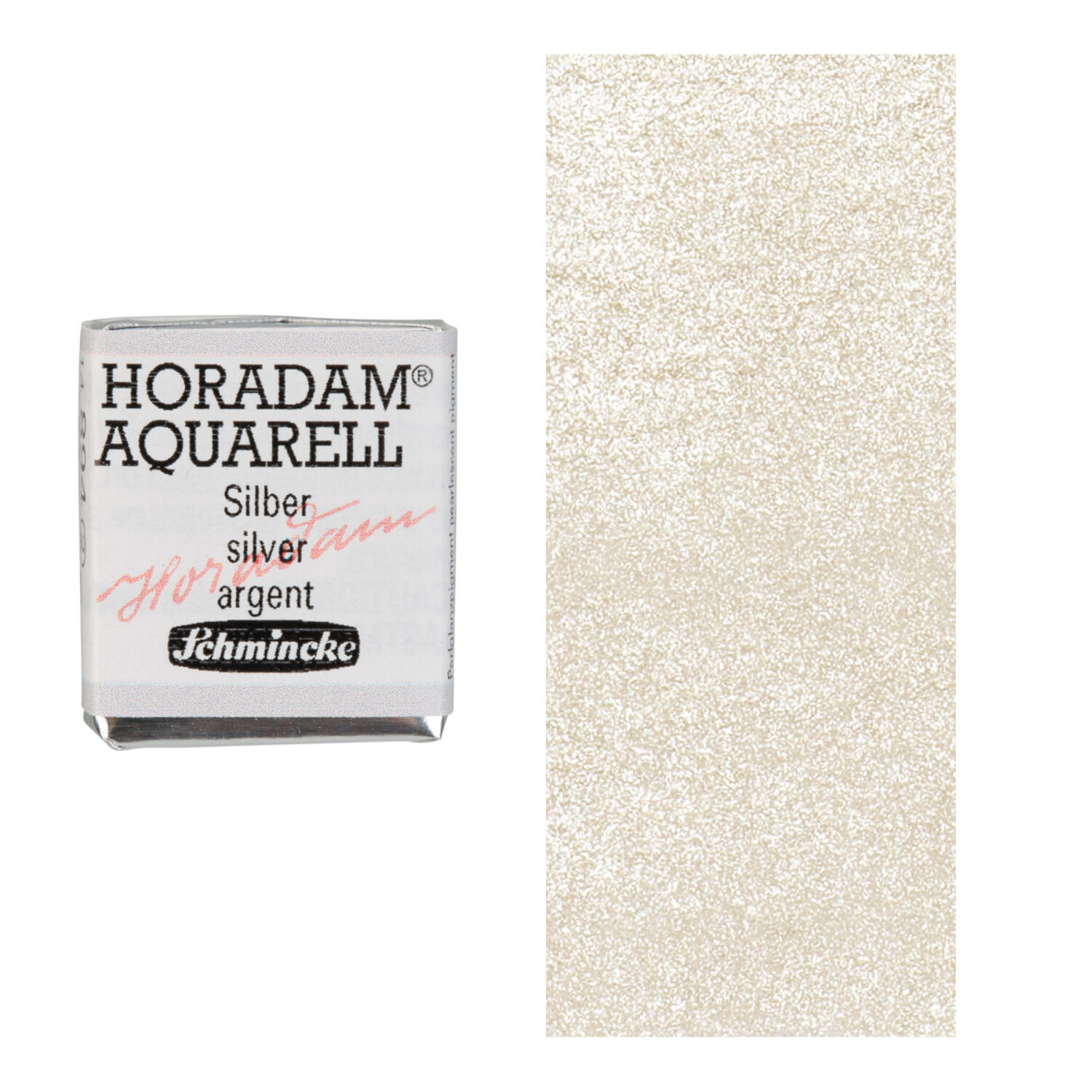 Horadam Aquarell 1/2 N�pfchen, Silber