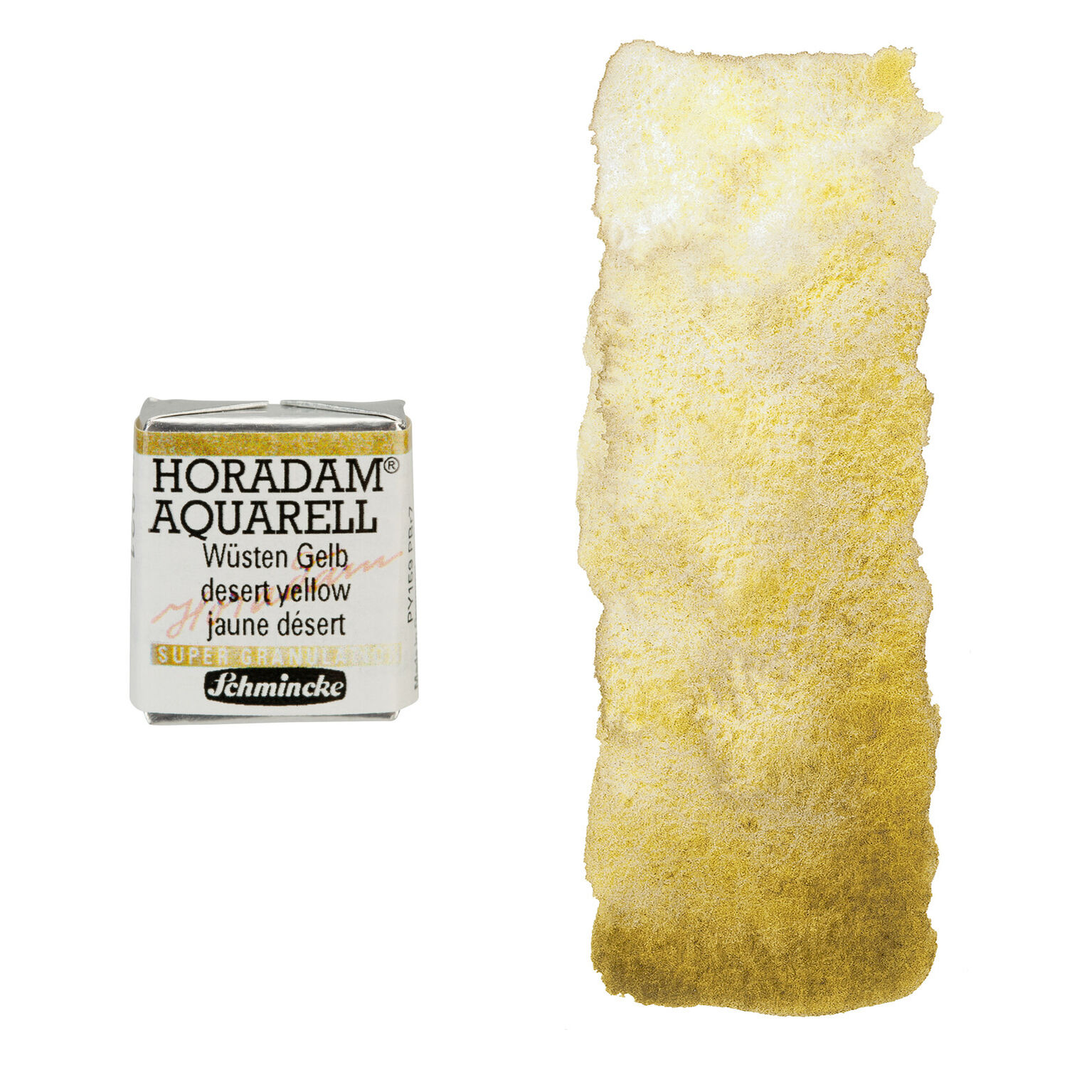 NEU Horadam Aquarell Super Granulation, 1/2 N�pfchen, W�sten Gelb