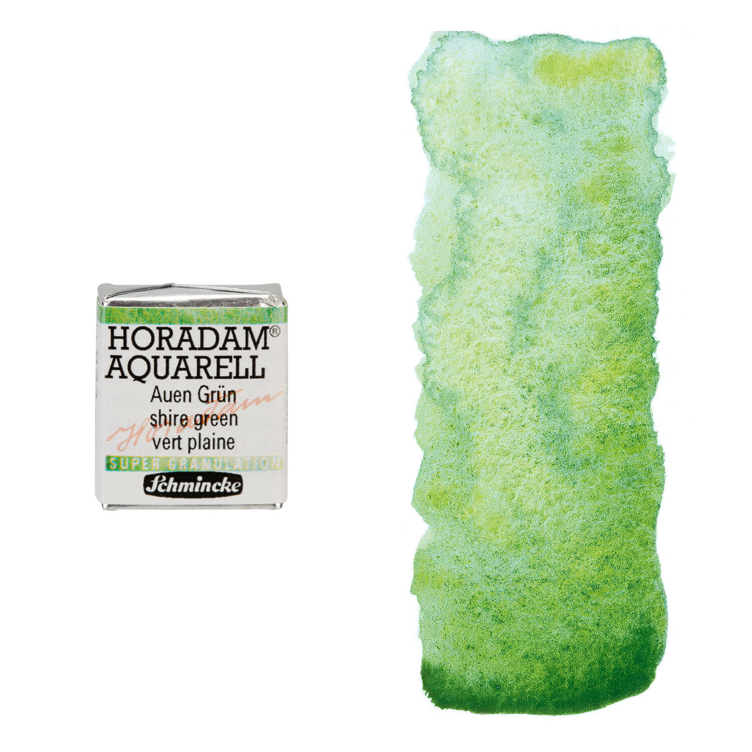 NEU Horadam Aquarell Super Granulation, 1/2 N�pfchen, Auen Gr�n