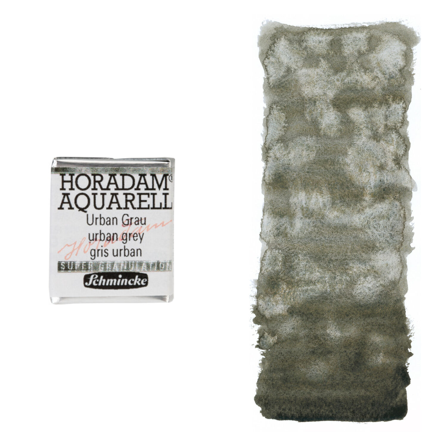 NEU Horadam Aquarell Super Granulation, 1/2 N�pfchen, Urban Grau