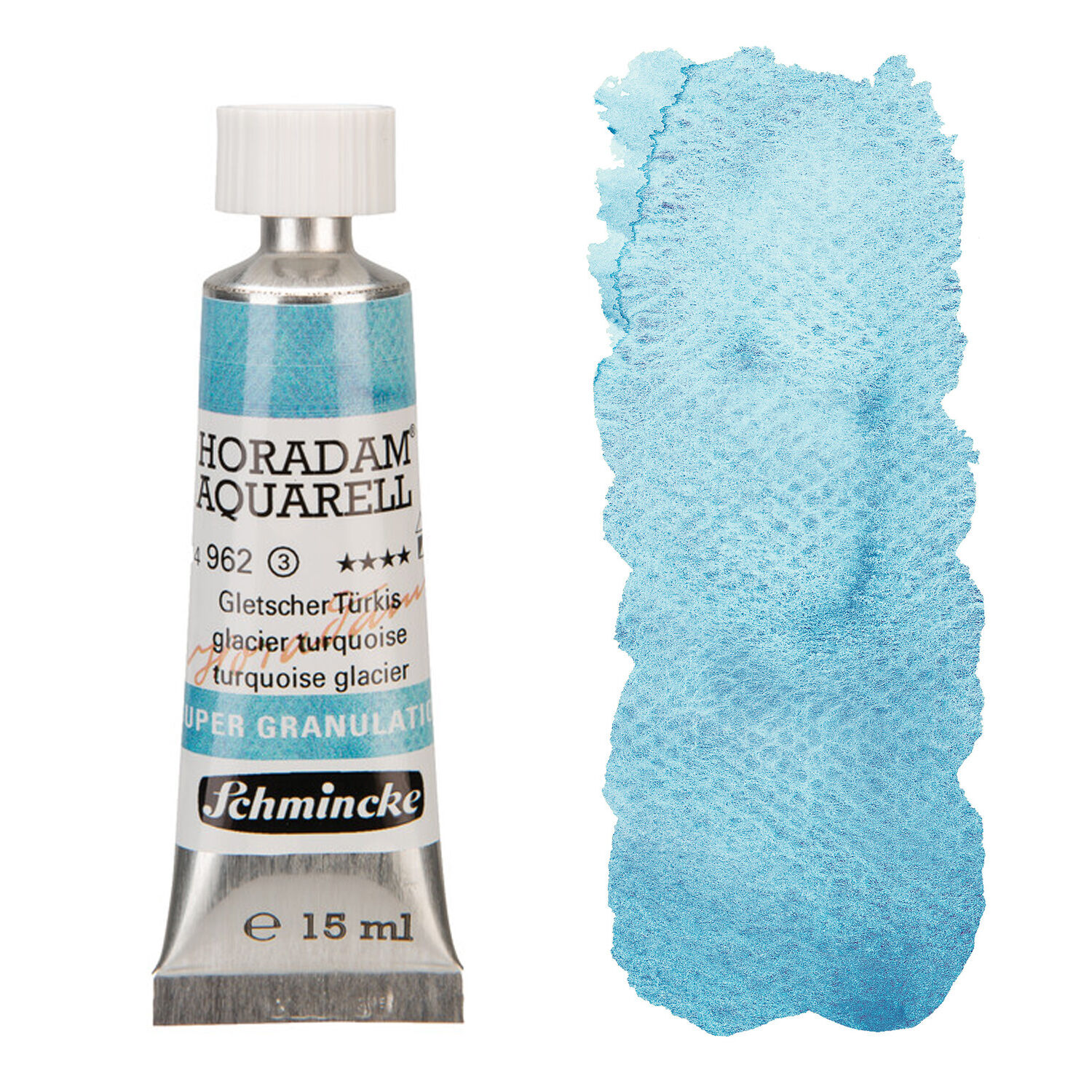 NEU Horadam Aquarell Super Granulation, Tube 15ml, Gletscher T�rkis