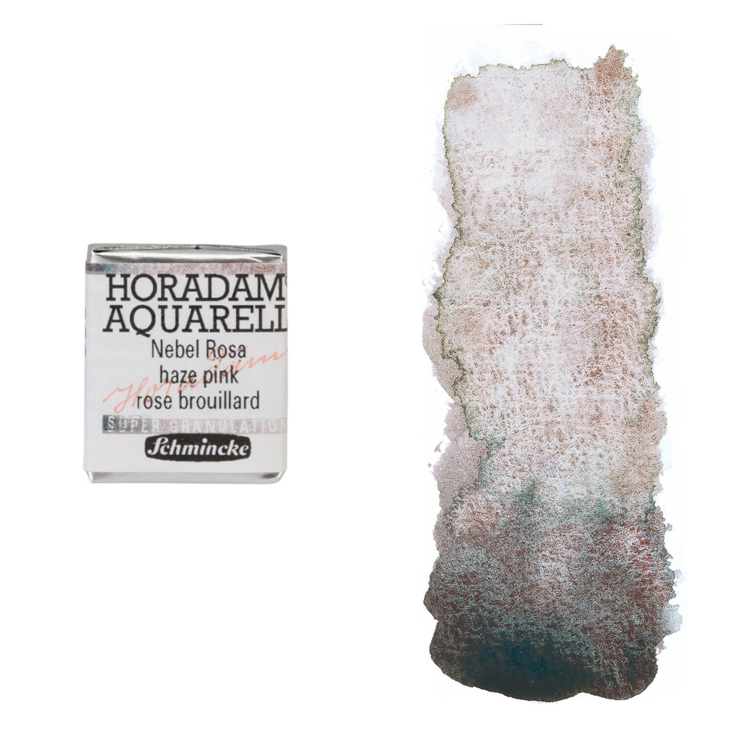 NEU Horadam Aquarell Super Granulation, 1/2 N�pfchen, Nebel Rosa