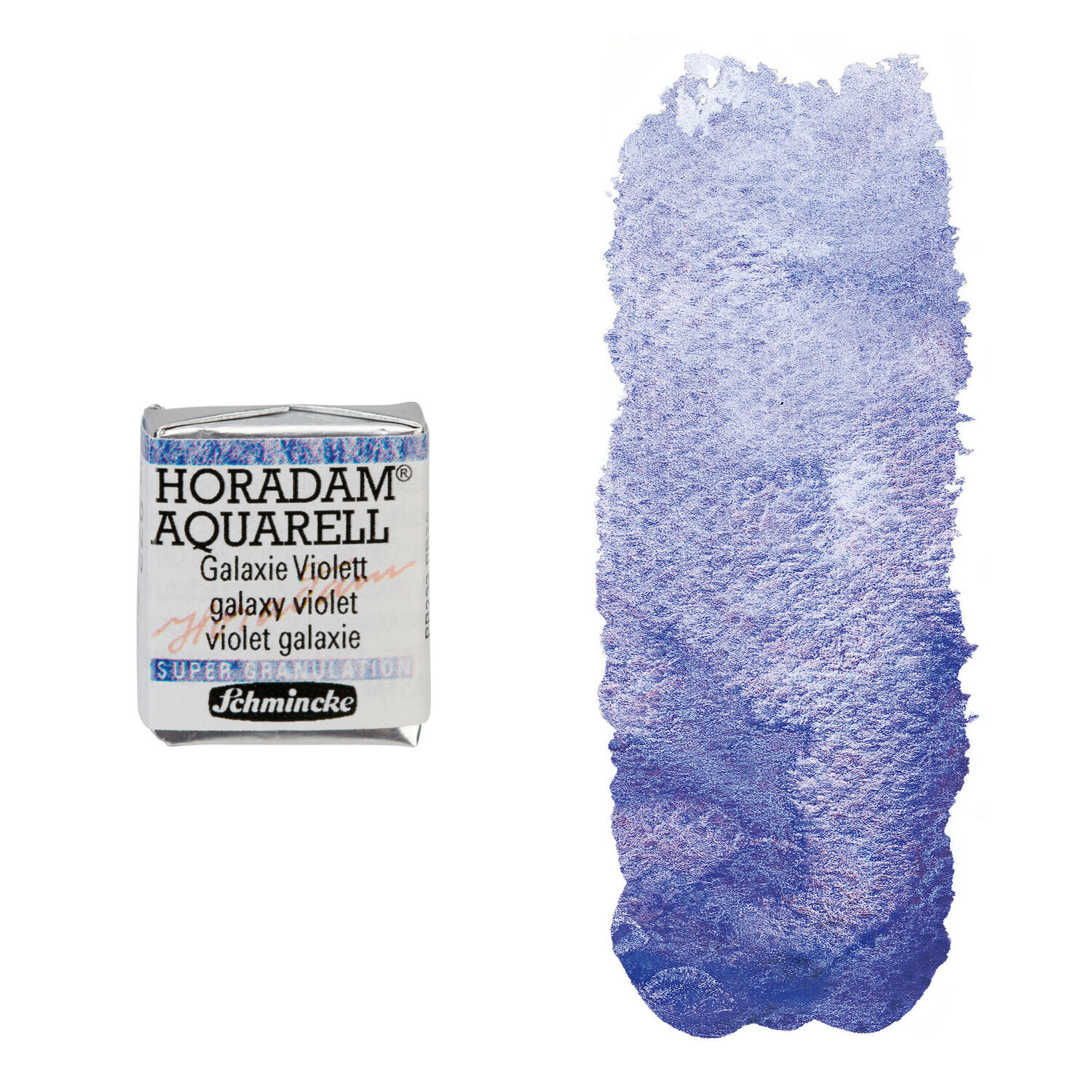 NEU Horadam Aquarell Super Granulation, 1/2 N�pfchen, Galaxie Violett