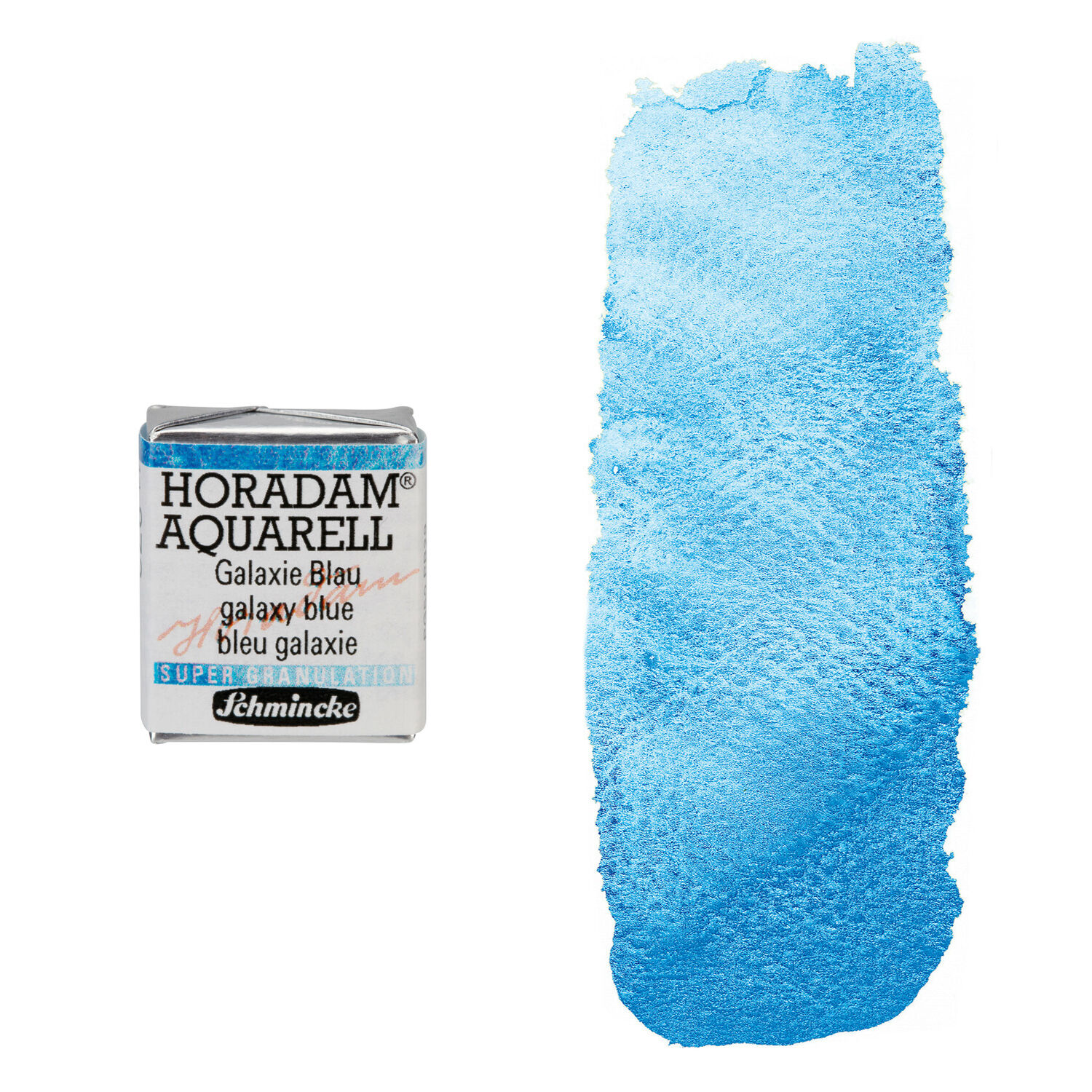 NEU Horadam Aquarell Super Granulation, 1/2 N�pfchen, Galaxie Blau