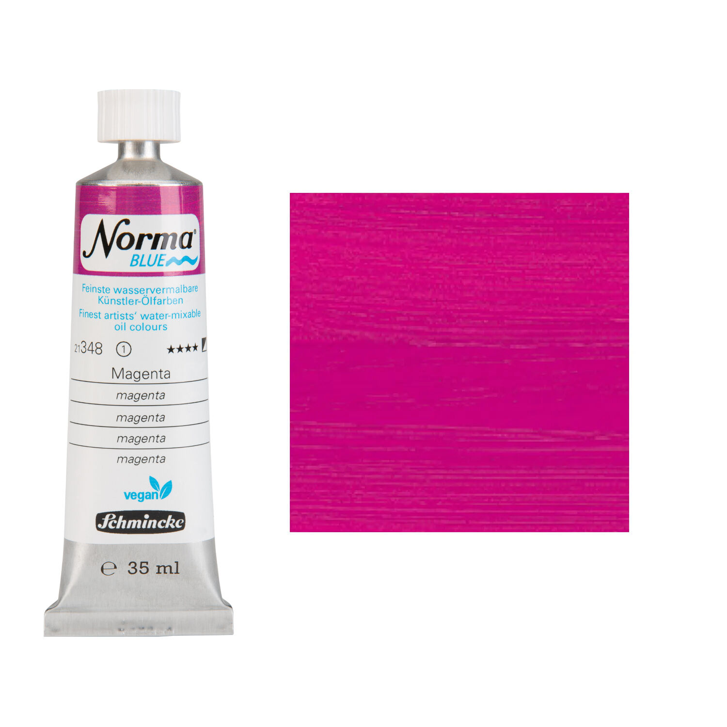 NEU Schmincke Norma BLUE, wasservermalbare �lfarbe, 35 ml, Magenta