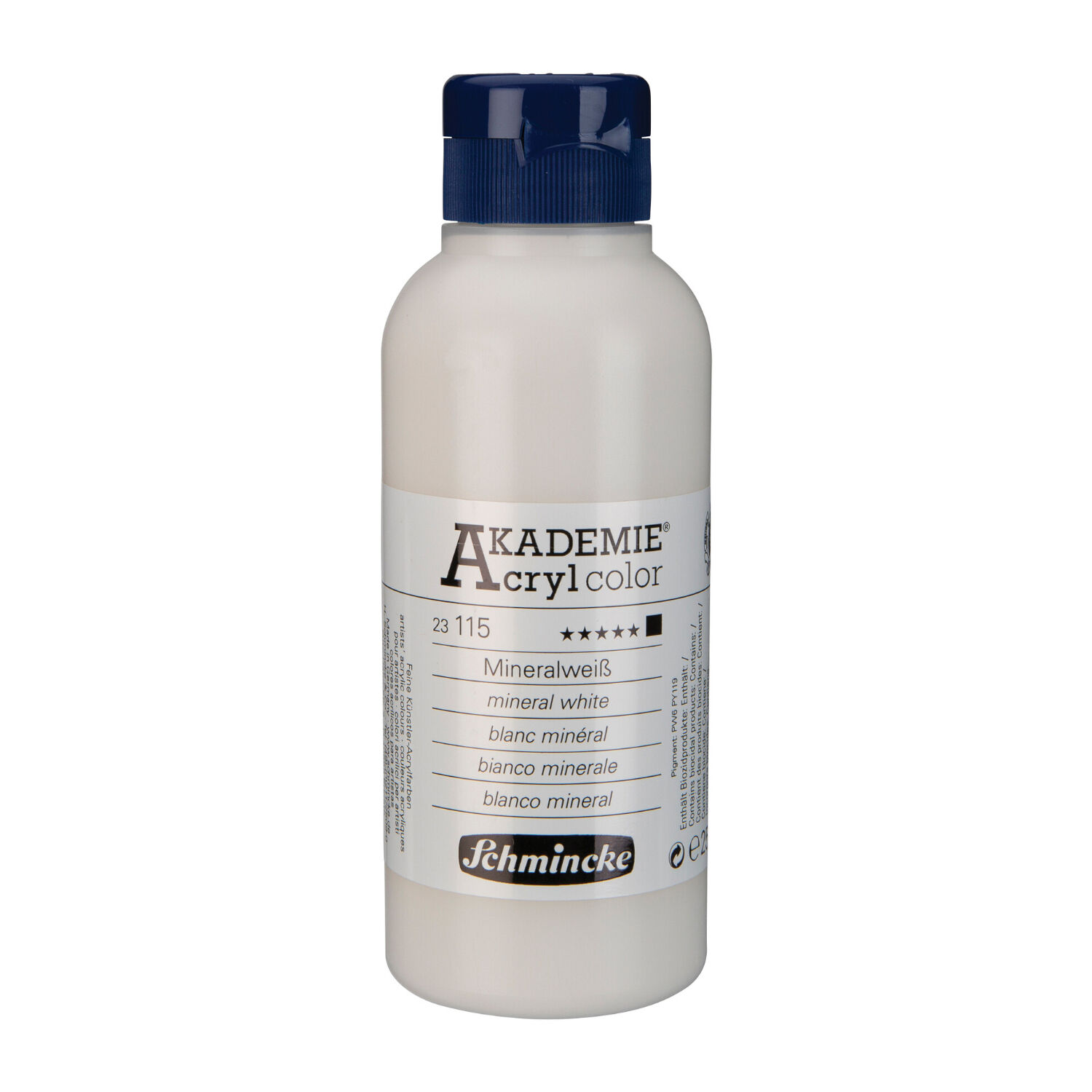 Akademie-Acryl 250ml, Mineralwei�