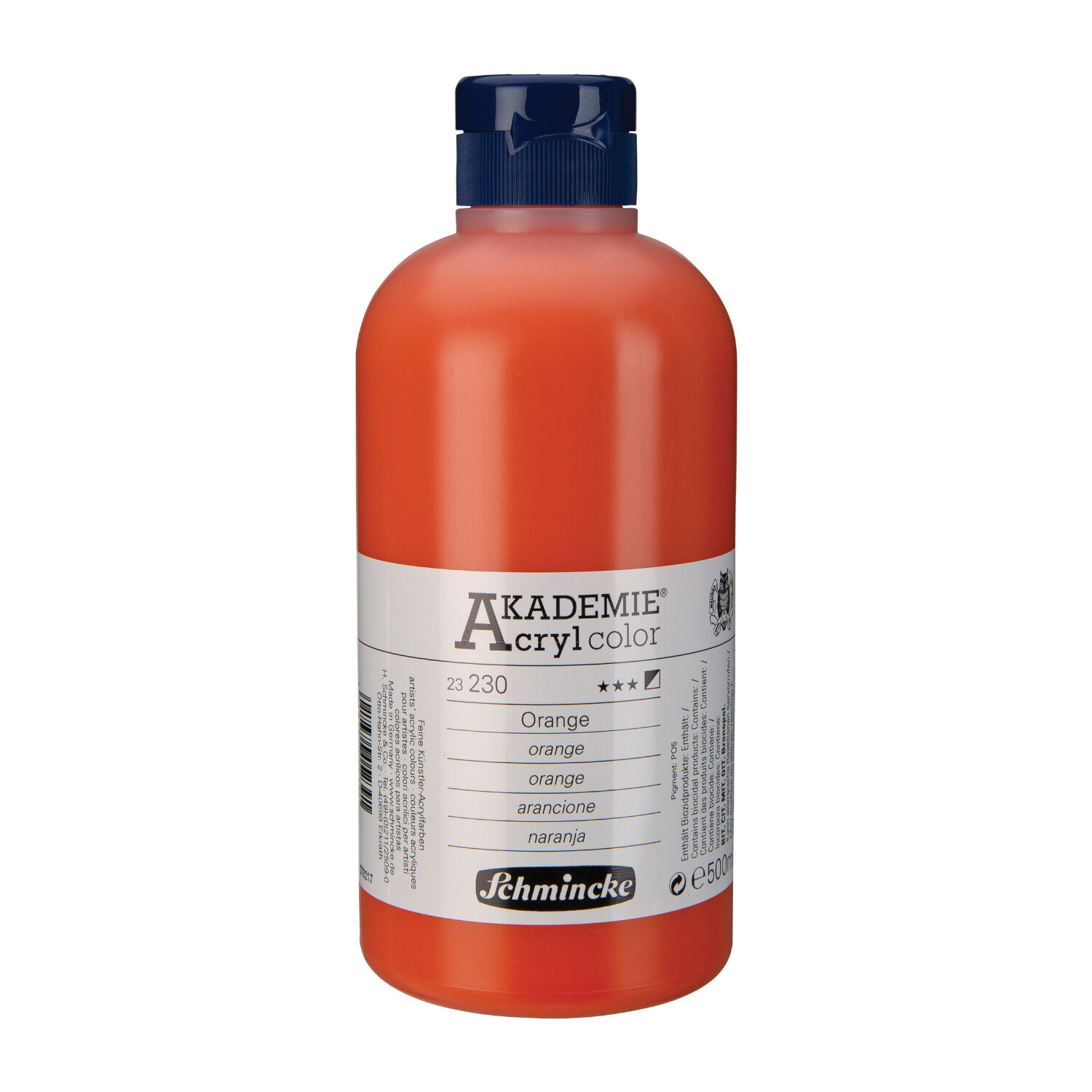 SALE Akademie-Acryl 500ml, Orange