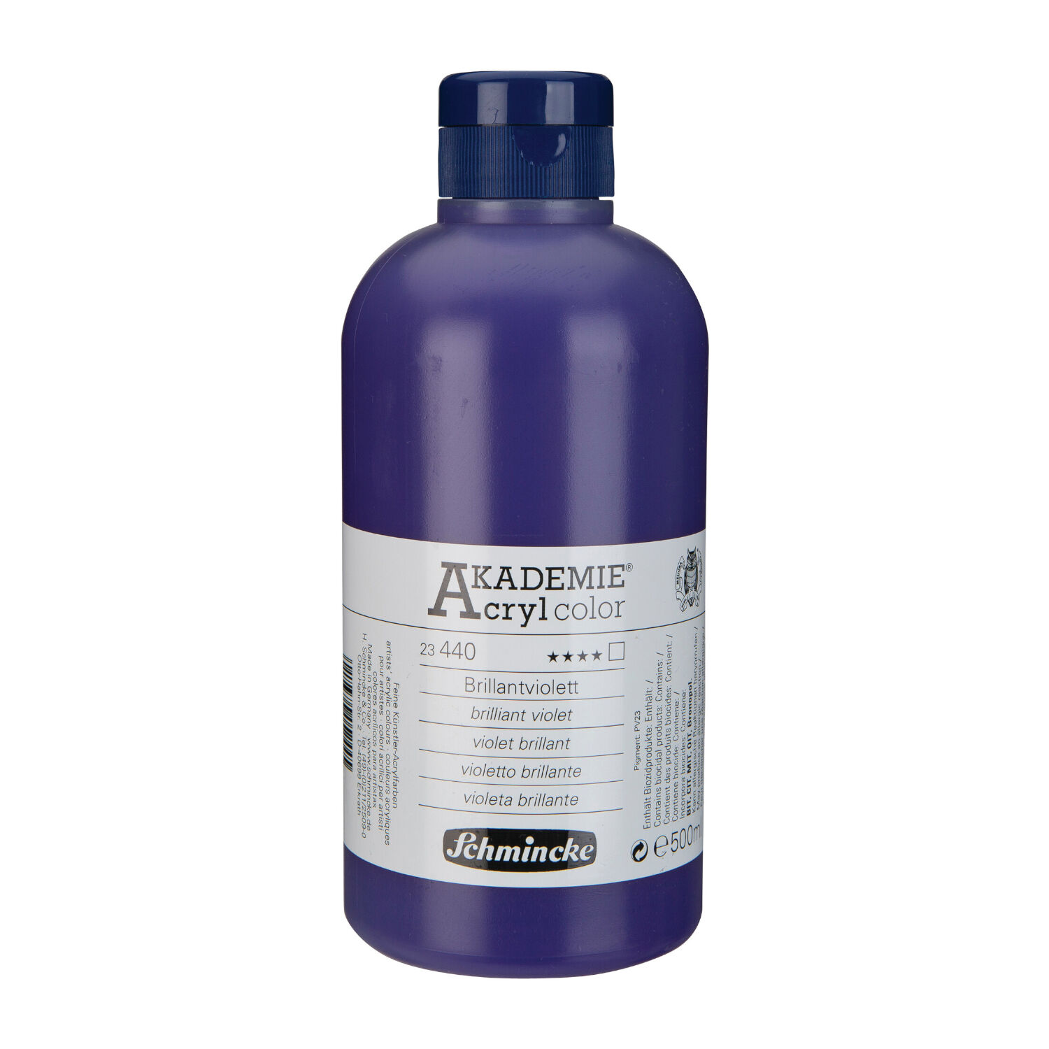 SALE Akademie-Acryl 500ml, Brillantviolett
