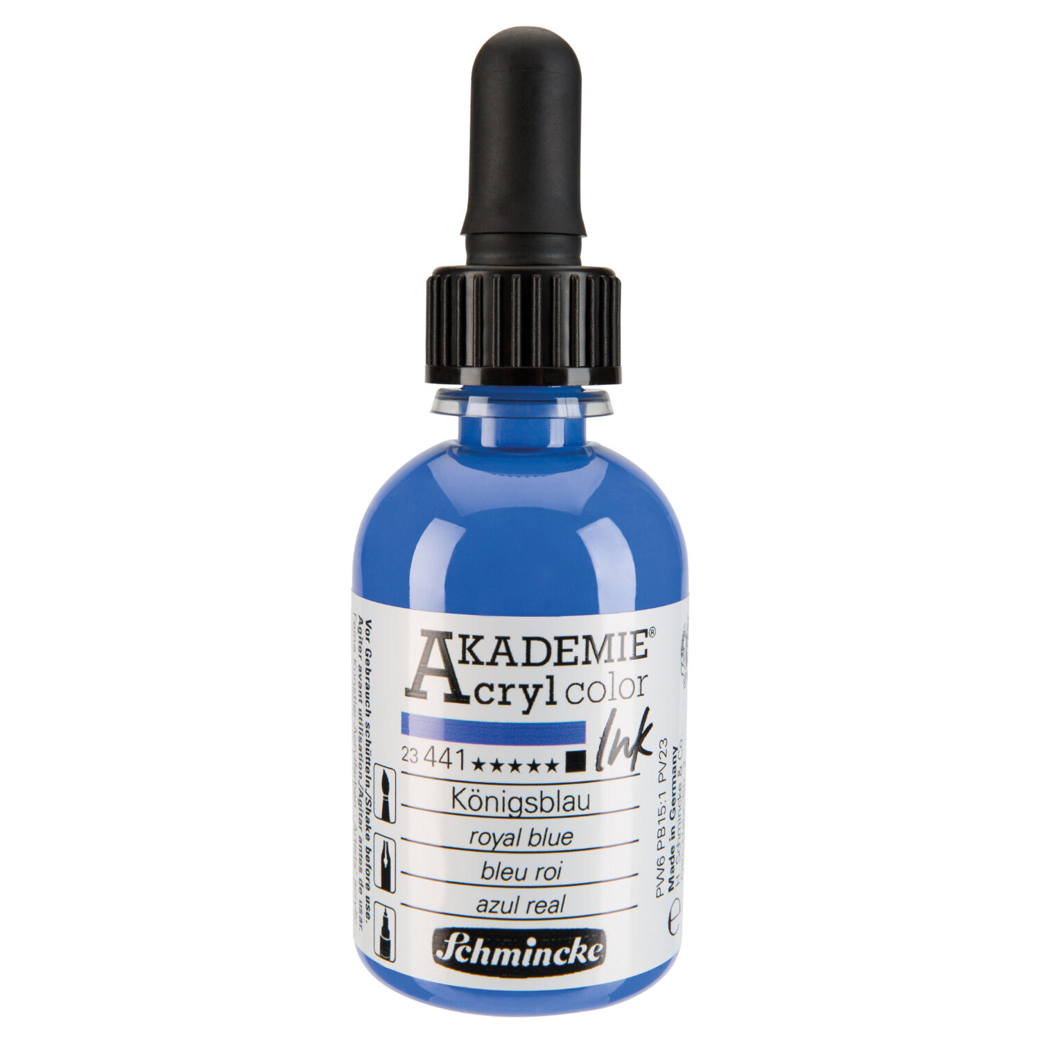 Schmincke Acryl Color Ink 50ml, K�nigsblau