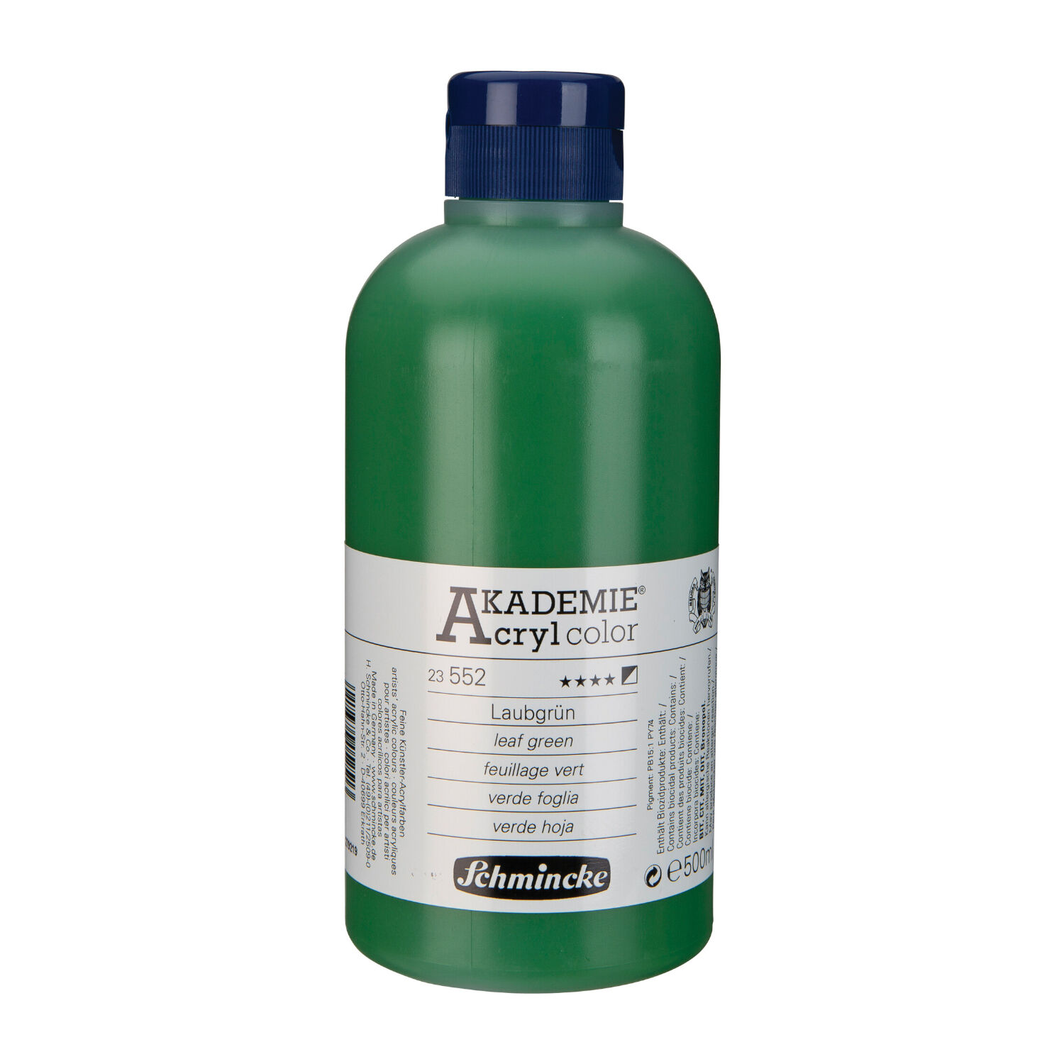 SALE Akademie-Acryl 500ml, Laubgr�n
