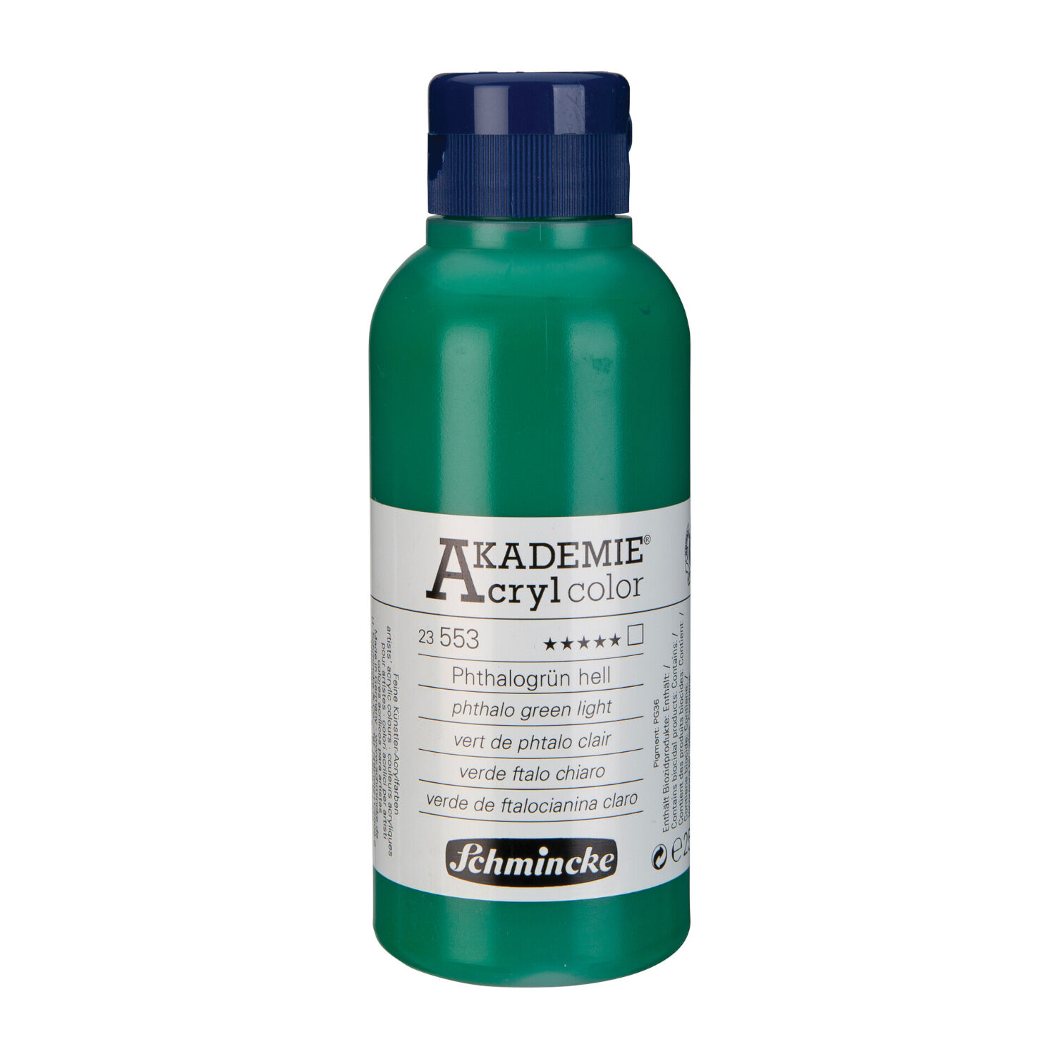Akademie-Acryl 250ml, Phthalogr�n hell