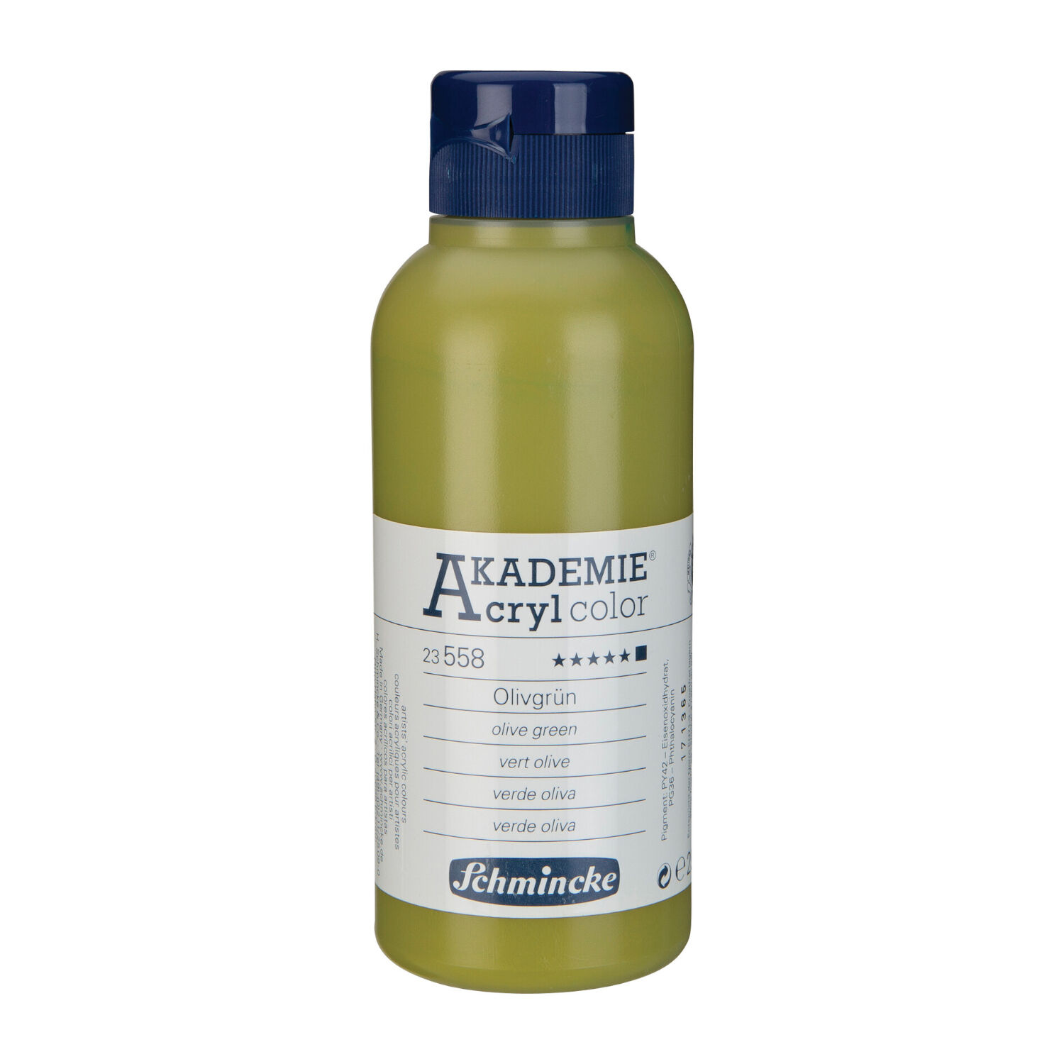 Akademie-Acryl 250ml, Olivgr�n
