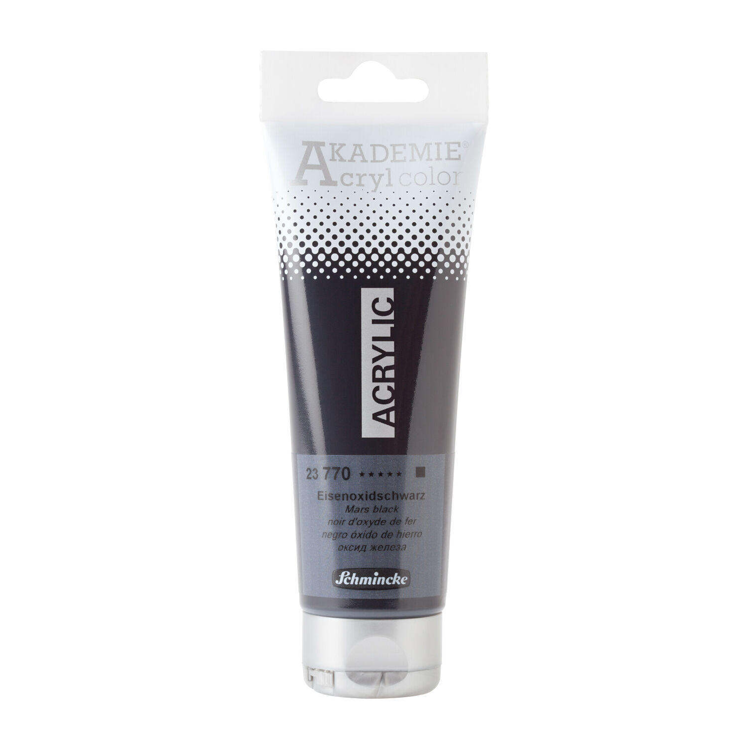 Akademie-Acryl 120ml, Eisenoxidschwarz