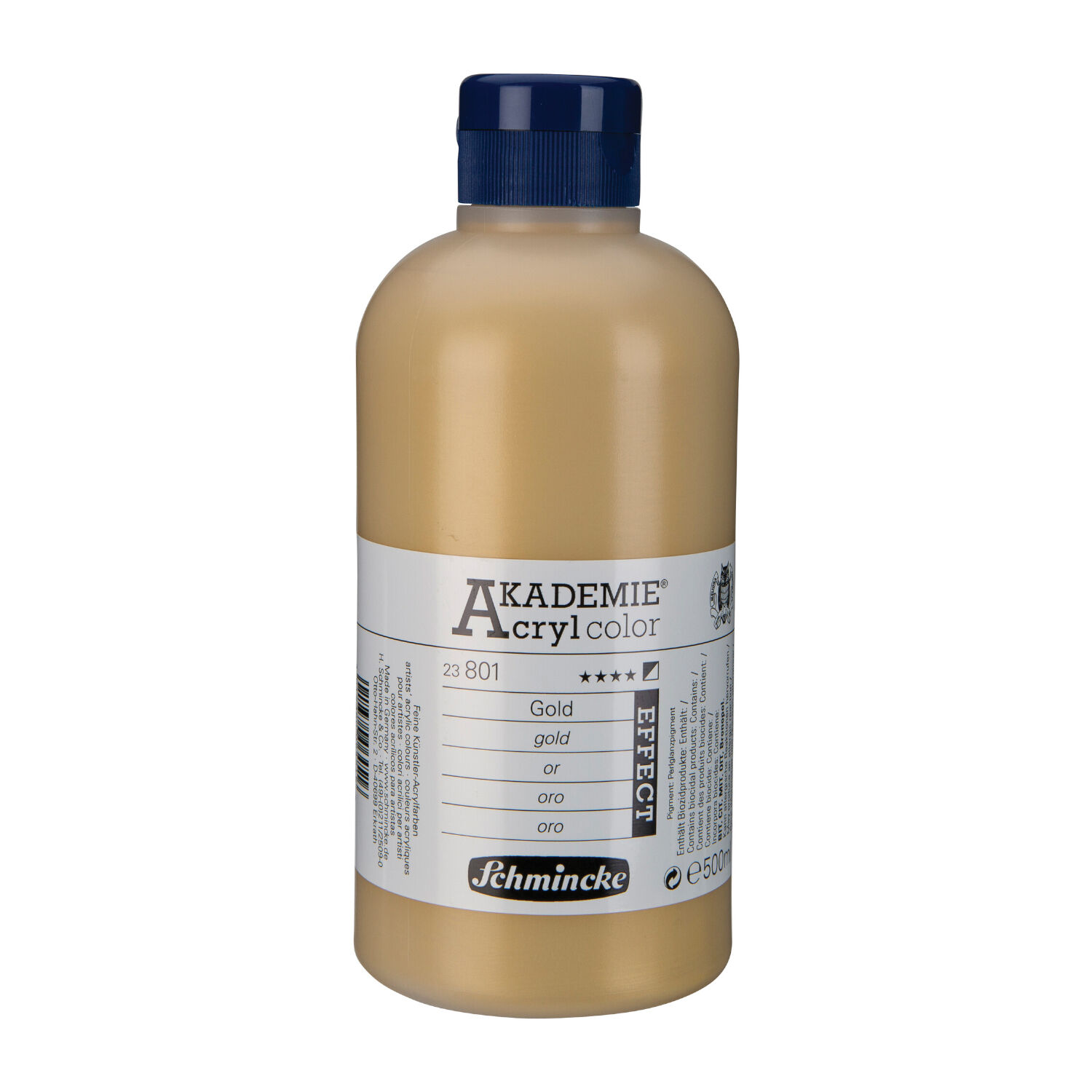 SALE AKADEMIE Acryl color, Gold, 500 ml