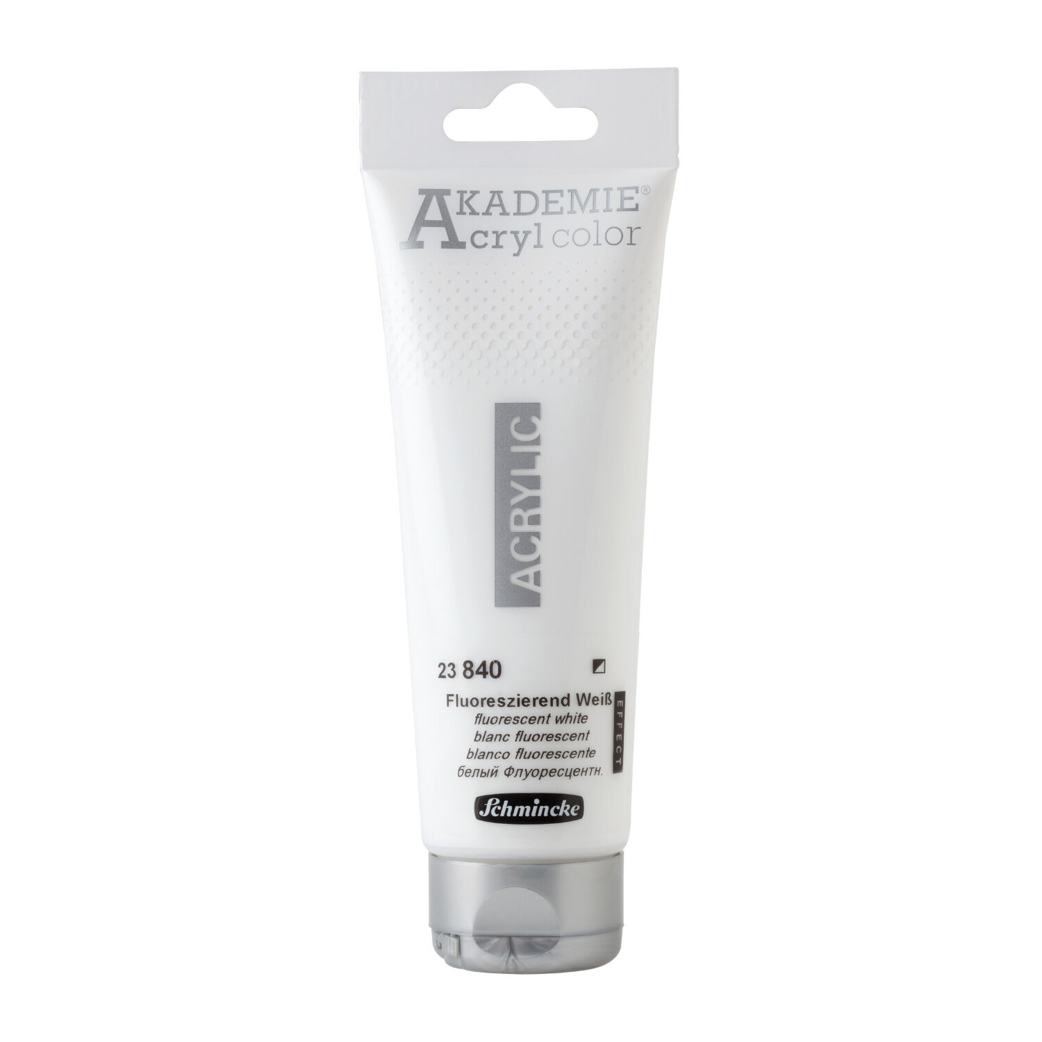 Akademie-Acryl 120ml, Fluoreszierend Wei�