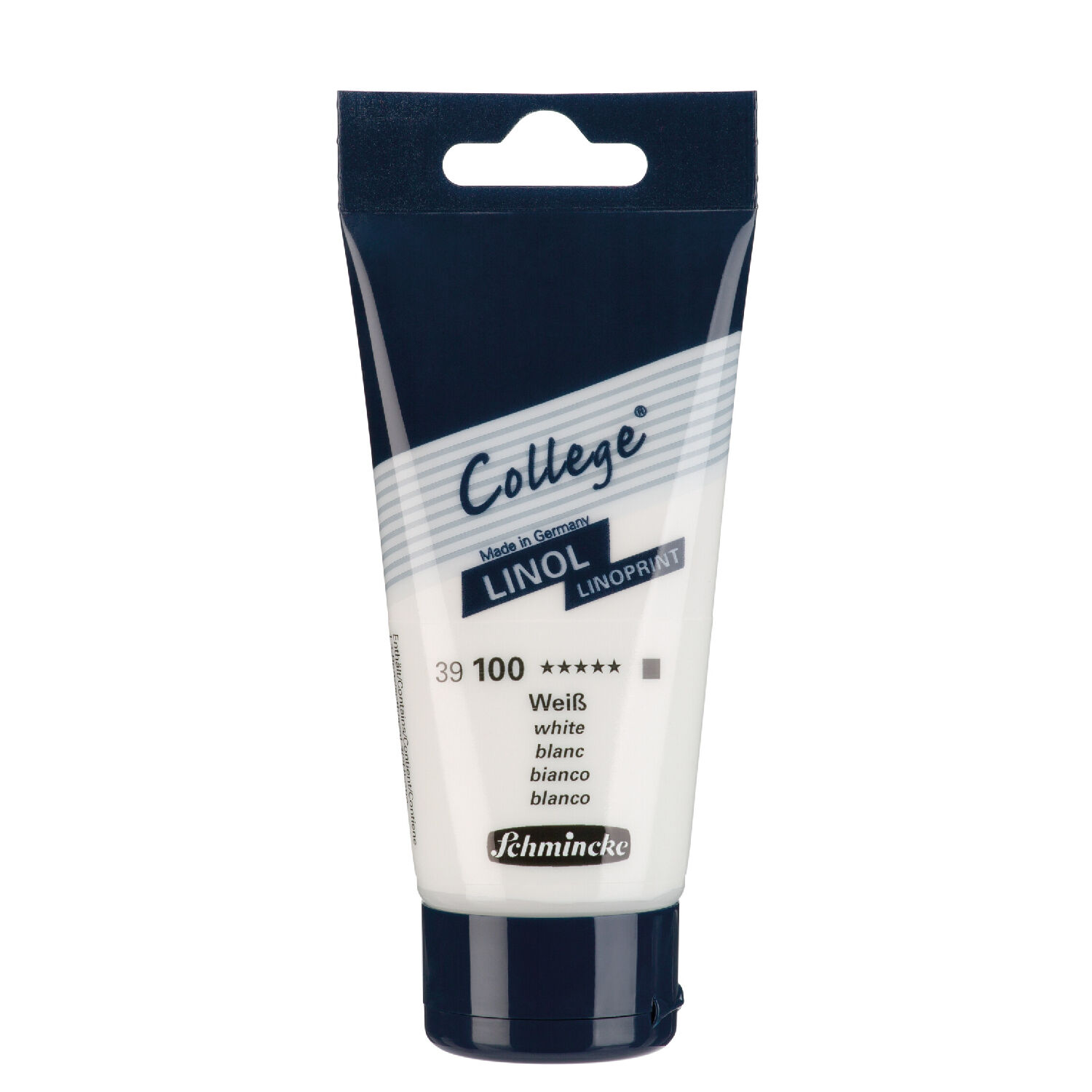 Schmincke College Linolfarbe, 75ml, Wei�