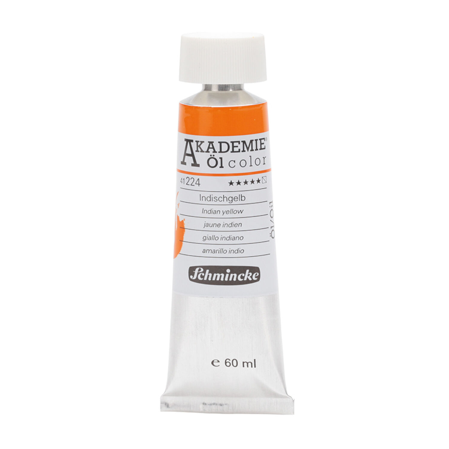Akademie �l-Color �lmalfarbe 60ml, Indischgelb