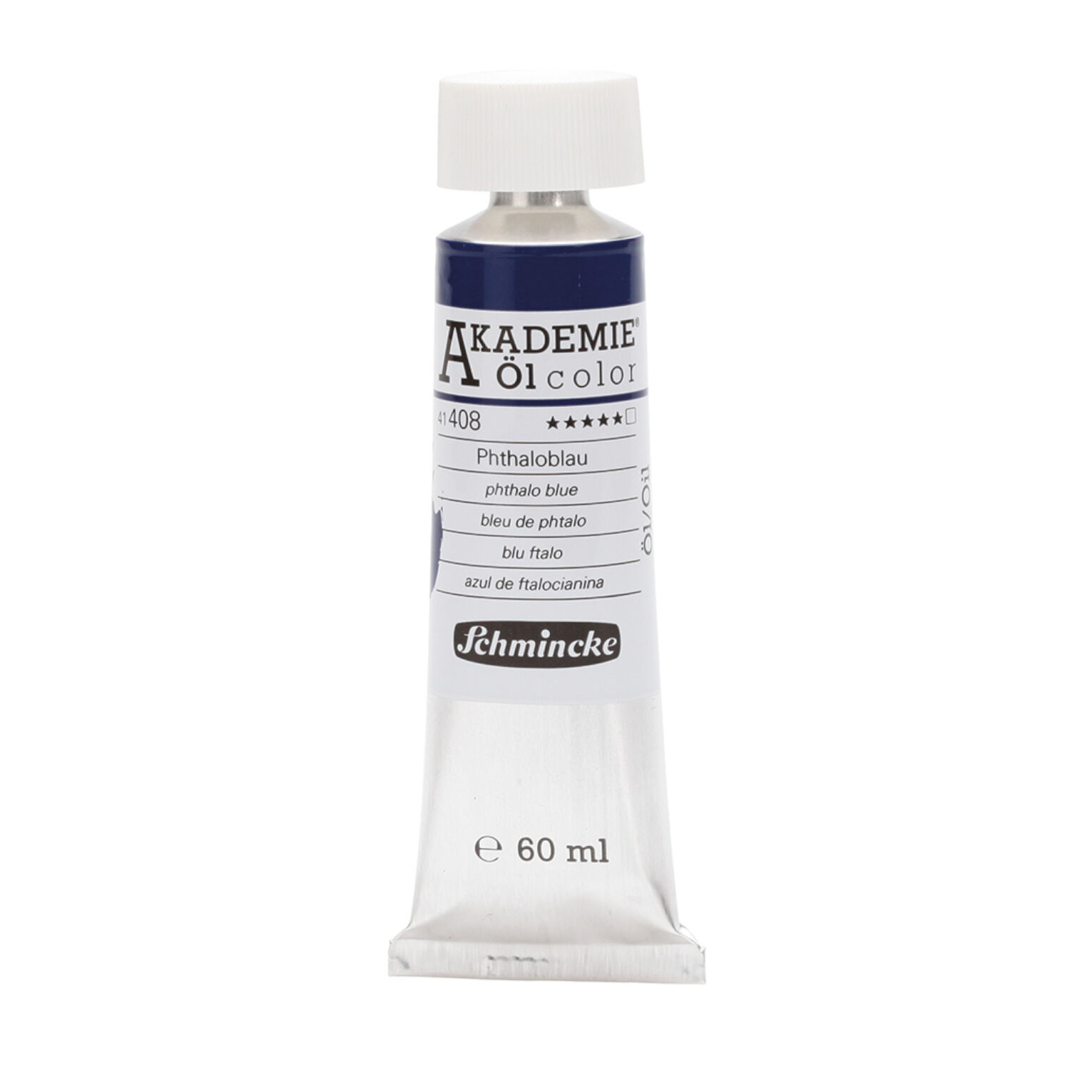 Akademie �l-Color �lmalfarbe 60ml, Phthaloblau