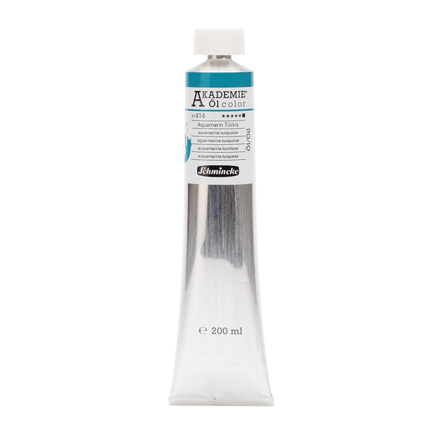SALE Akademie �l-Color �lmalfarbe 200ml, Aquamarin T�rkis
