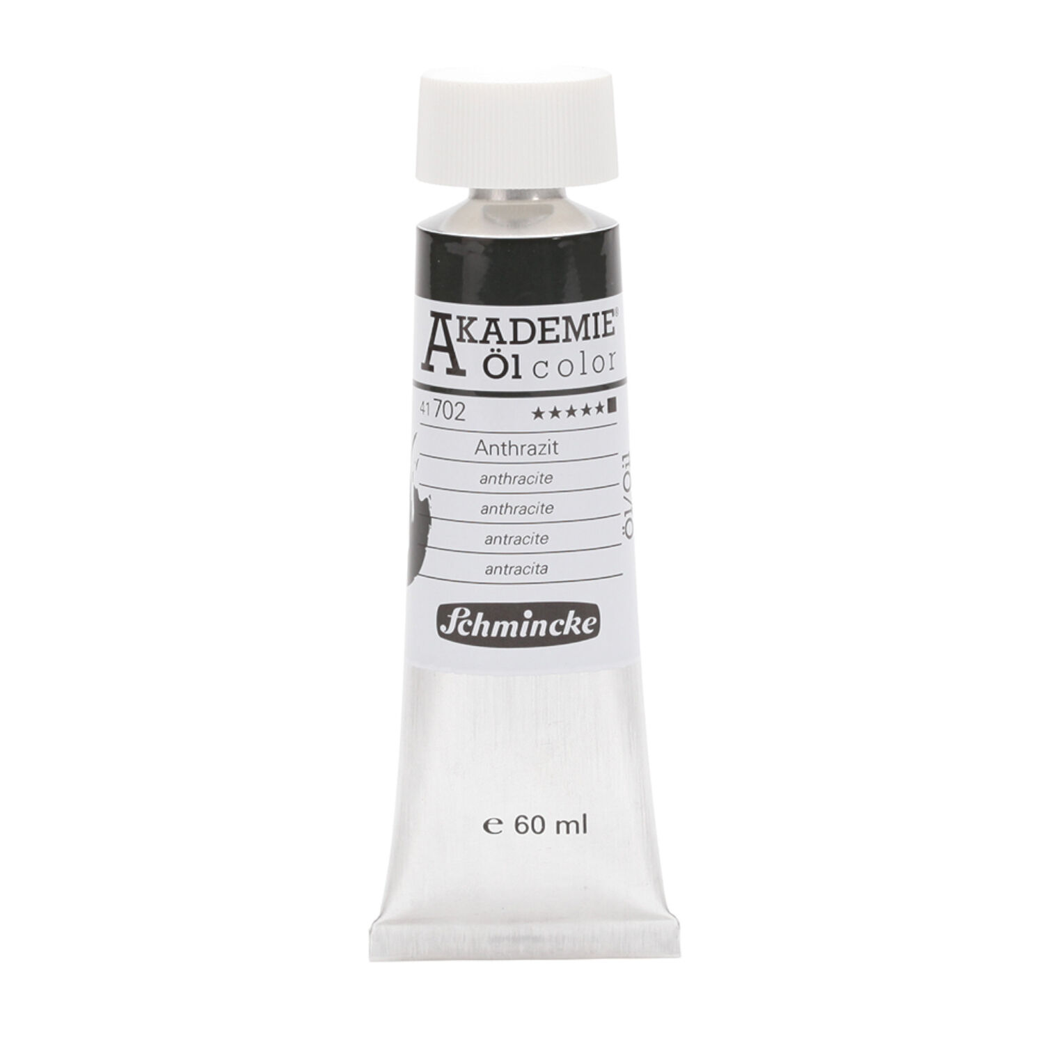 Akademie �l-Color �lmalfarbe 60ml, Anthrazit