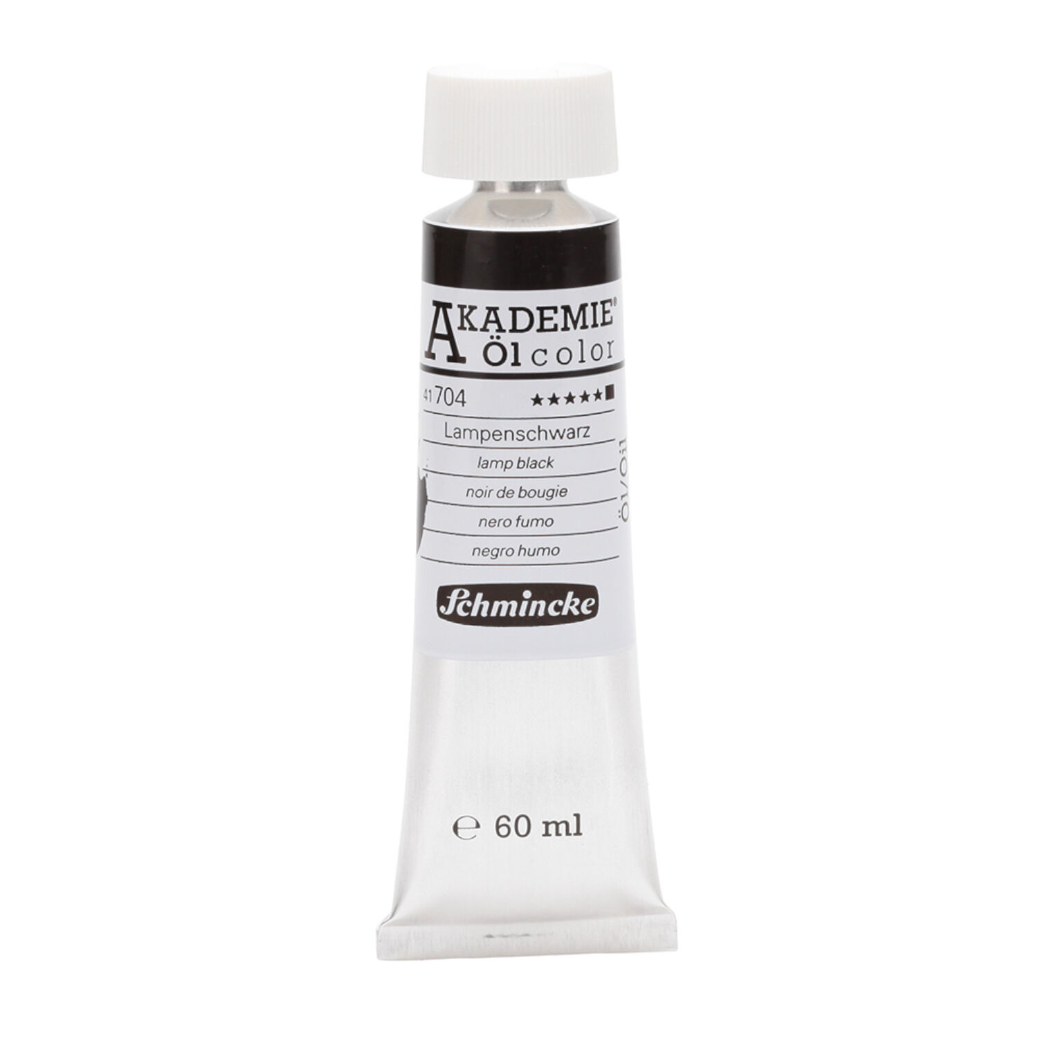 Akademie �l-Color �lmalfarbe 60ml, Lampenschwarz