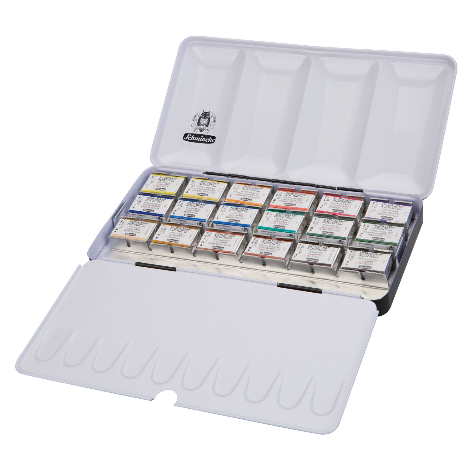 Horadam Aquarellkasten 18 ganze N�pfchen