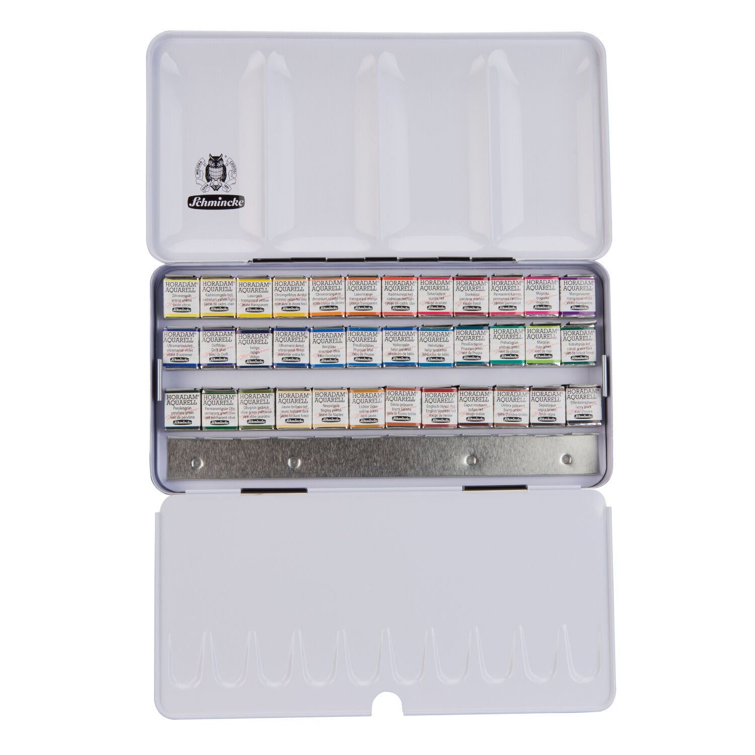 Horadam Aquarellkasten 36 halbe N�pfchen