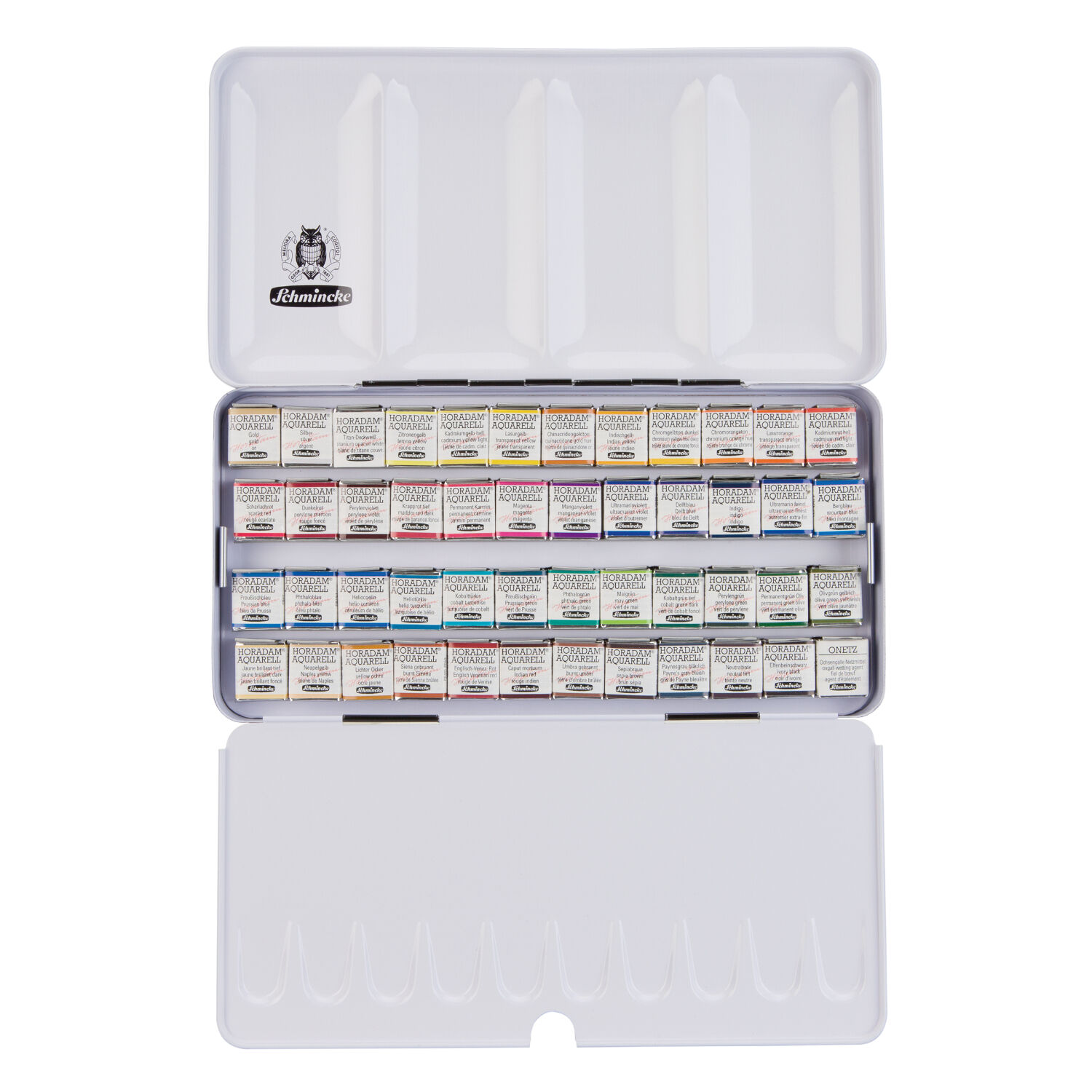 Horadam Aquarellkasten 48 halbe N�pfchen
