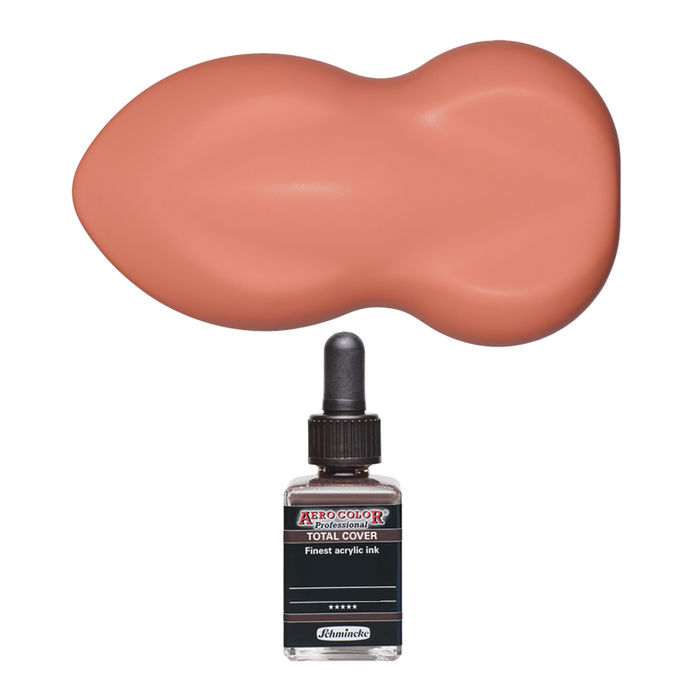 Total Cover Airbrushfarbe 28ml, Englischrot