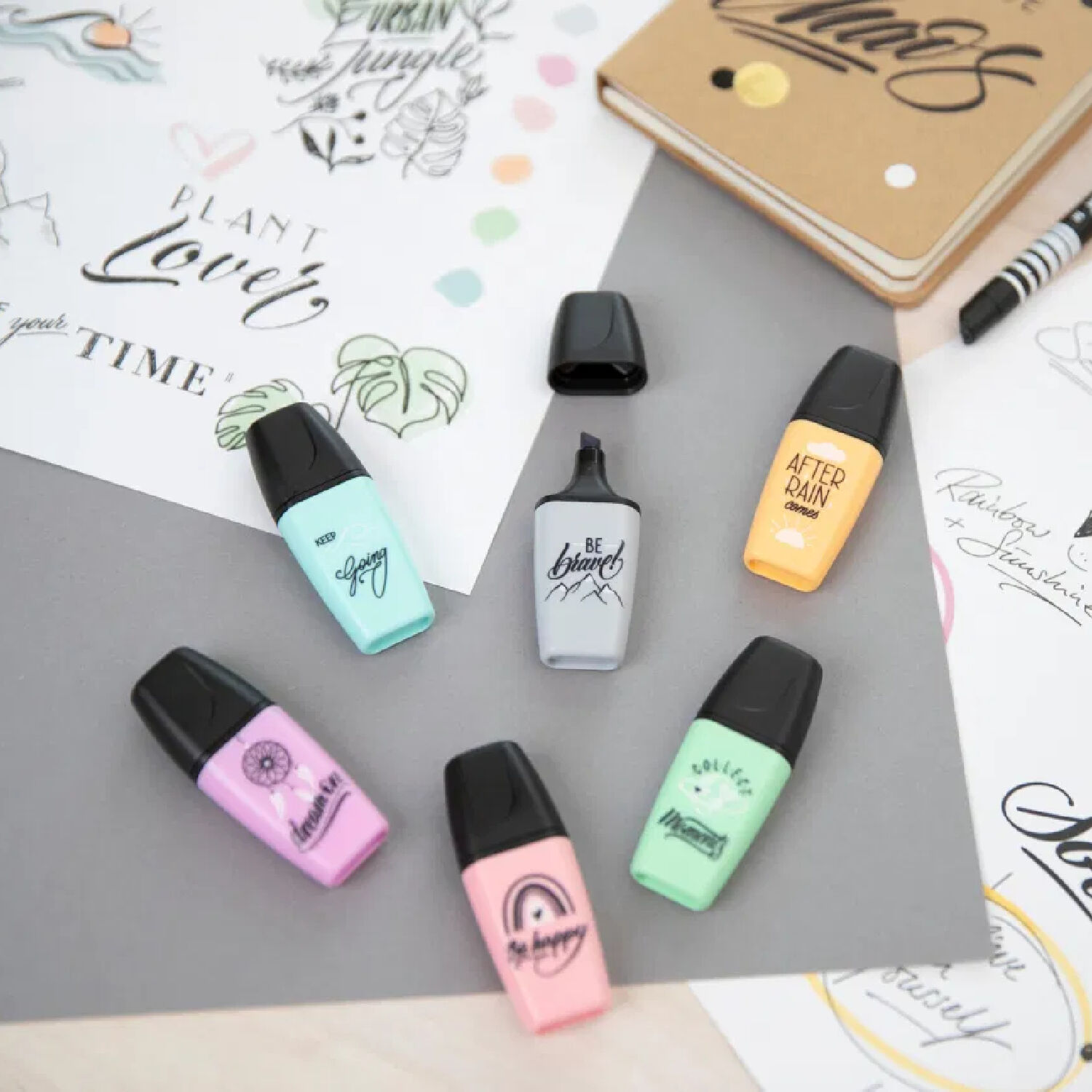 STABILO Textmarker Boss Mini, Pastellove Edition 2.0, Zartes T�rkis Bild 3