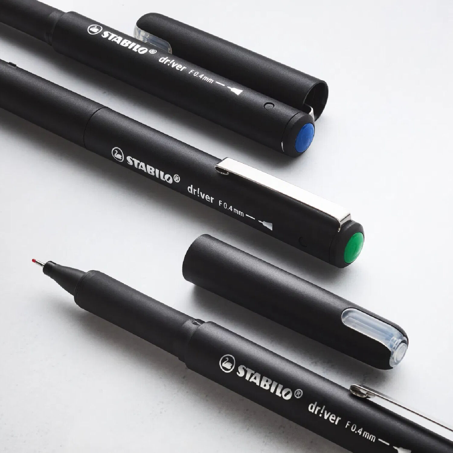 STABILO Premium-Fineliner dr!ver F, 0,4 mm, Gr�n Bild 5