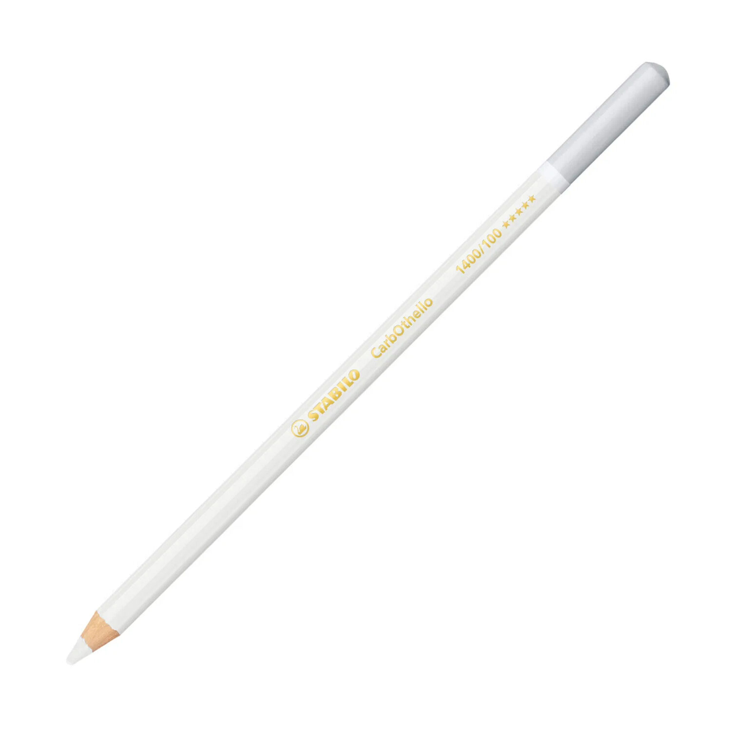 STABILO CarbOthello Pastellkreidestift, Einzelstift, Titanwei�
