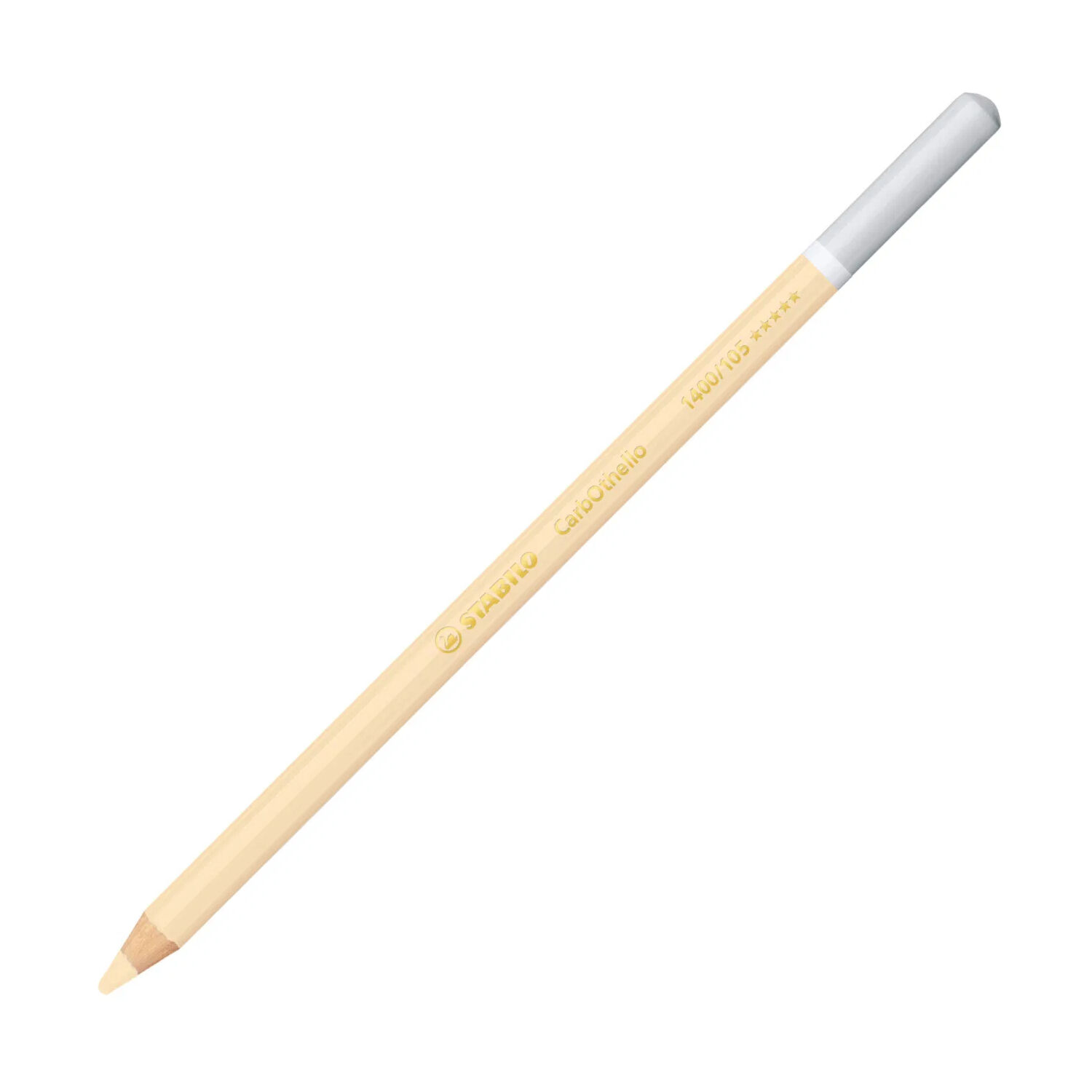 STABILO CarbOthello Pastellkreidestift, Einzelstift, Elfenbeinwei�