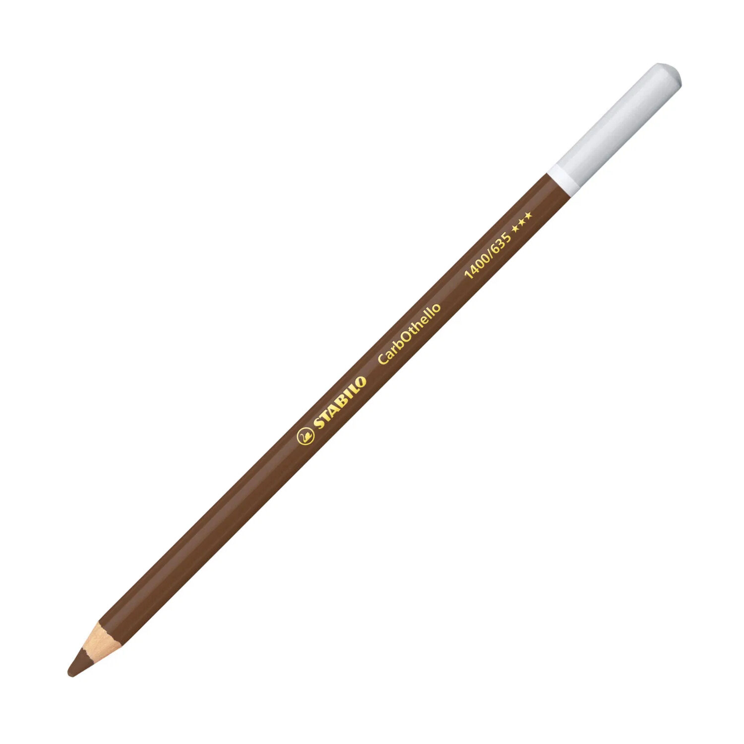 STABILO CarbOthello Pastellkreidestift, Einzelstift, Bister