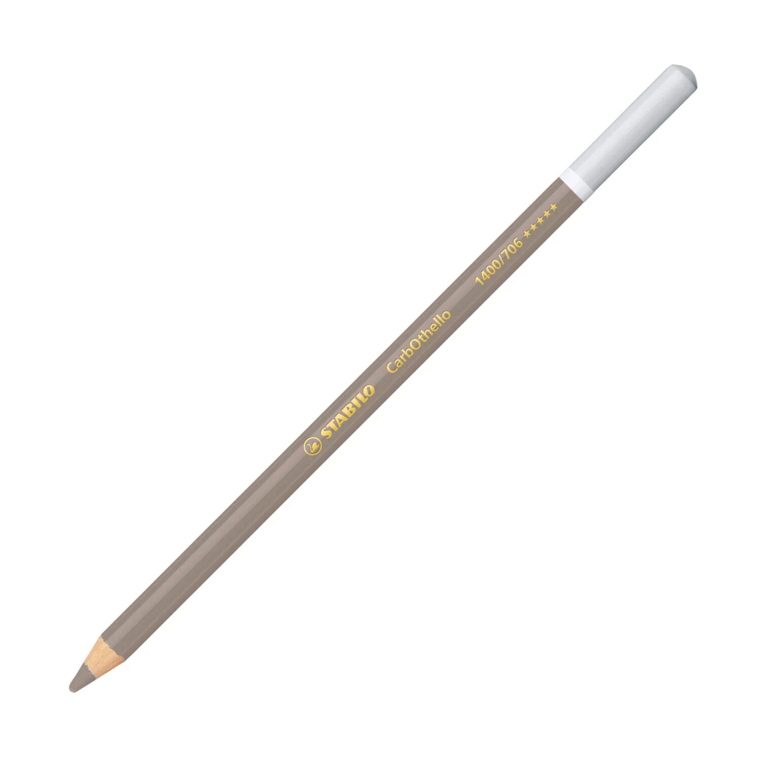 STABILO CarbOthello Pastellkreidestift, Einzelstift, Warmgrau 4w