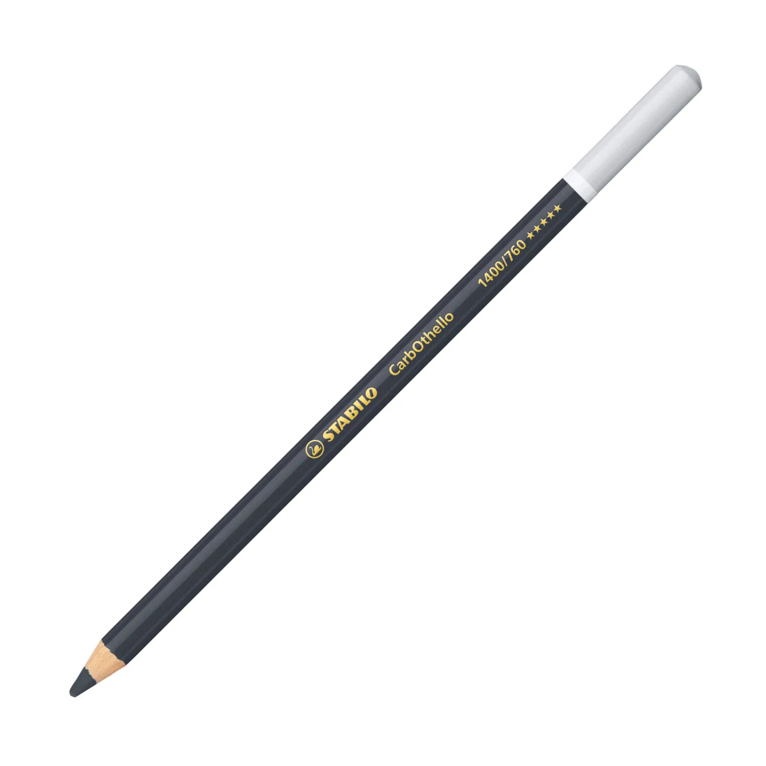 STABILO CarbOthello Pastellkreidestift, Einzelstift, Lampenschwarz
