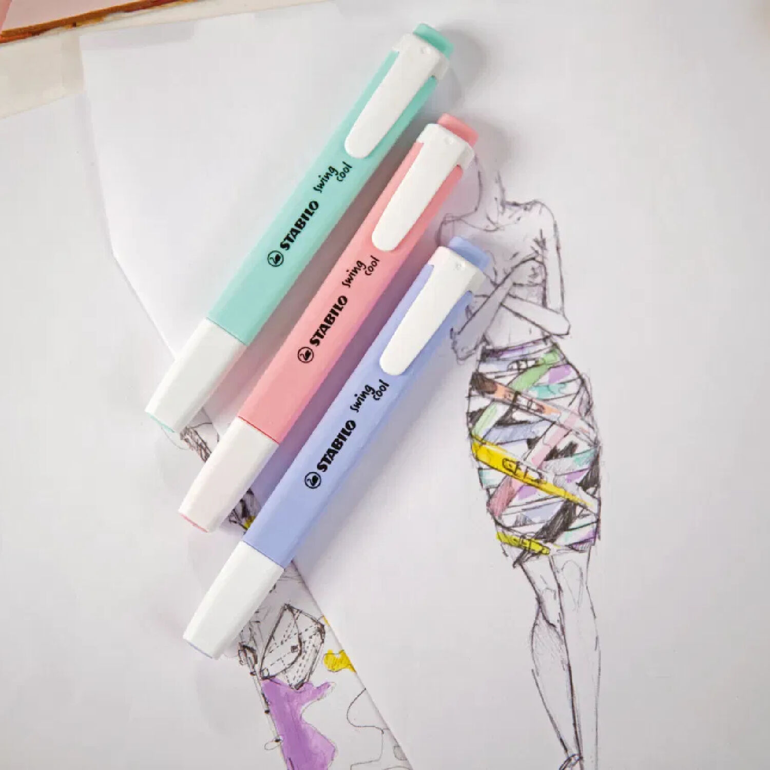 STABILO Textmarker swing cool, Pastell 6er Etui Bild 3