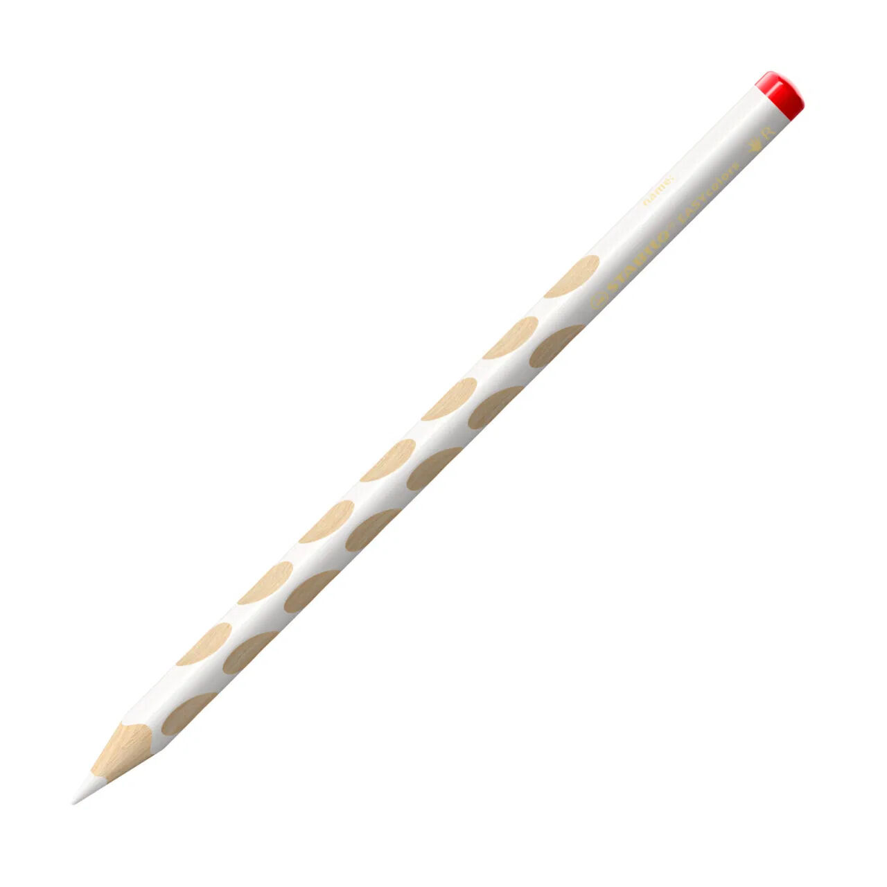 STABILO EASYcolors, Ergonomischer Buntstift f�r Rechtsh�nder, Wei�