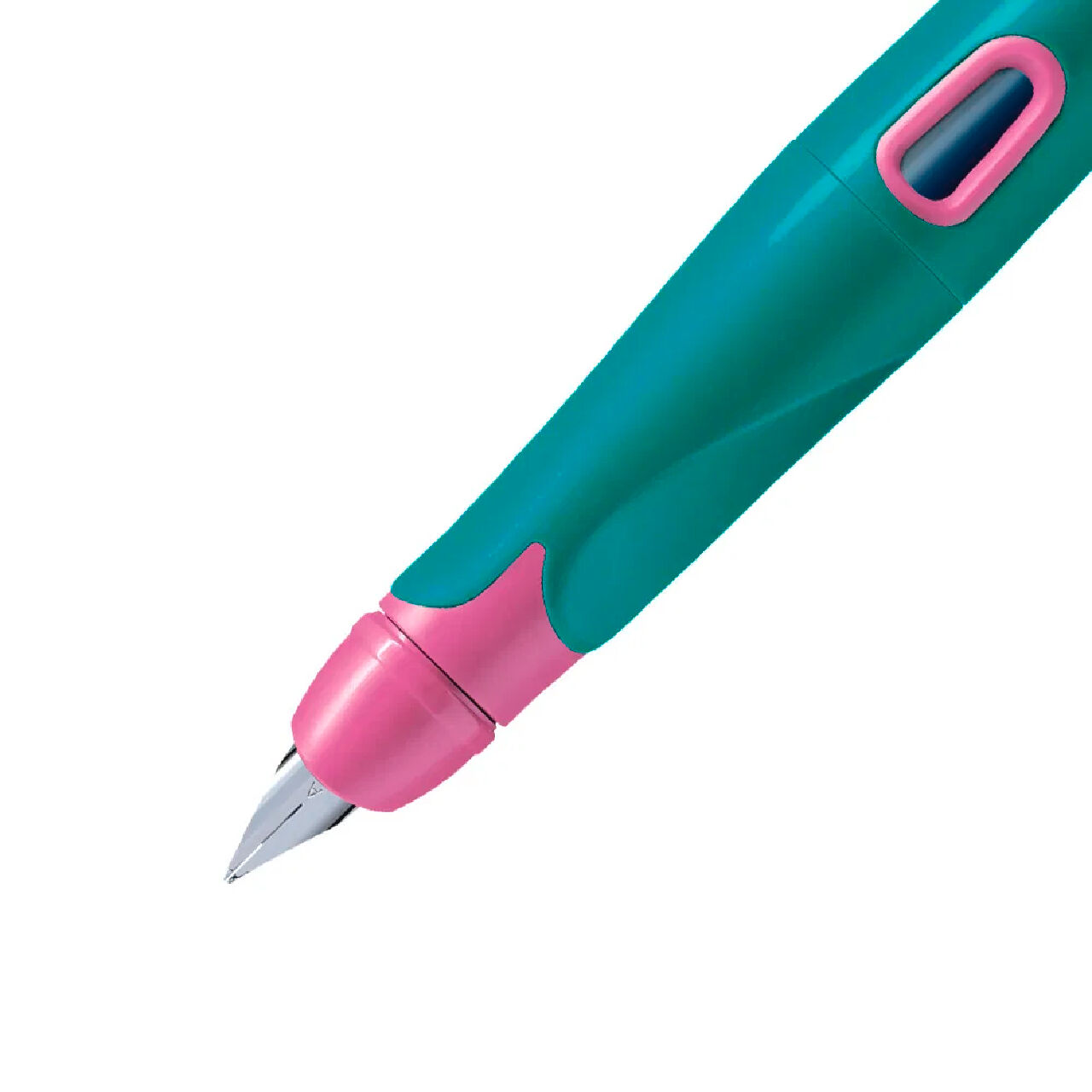 STABILO EASYbirdy, Ergonomischer Schulf�ller f�r Rechtsh�nder, T�rkis/Neonpink Bild 2