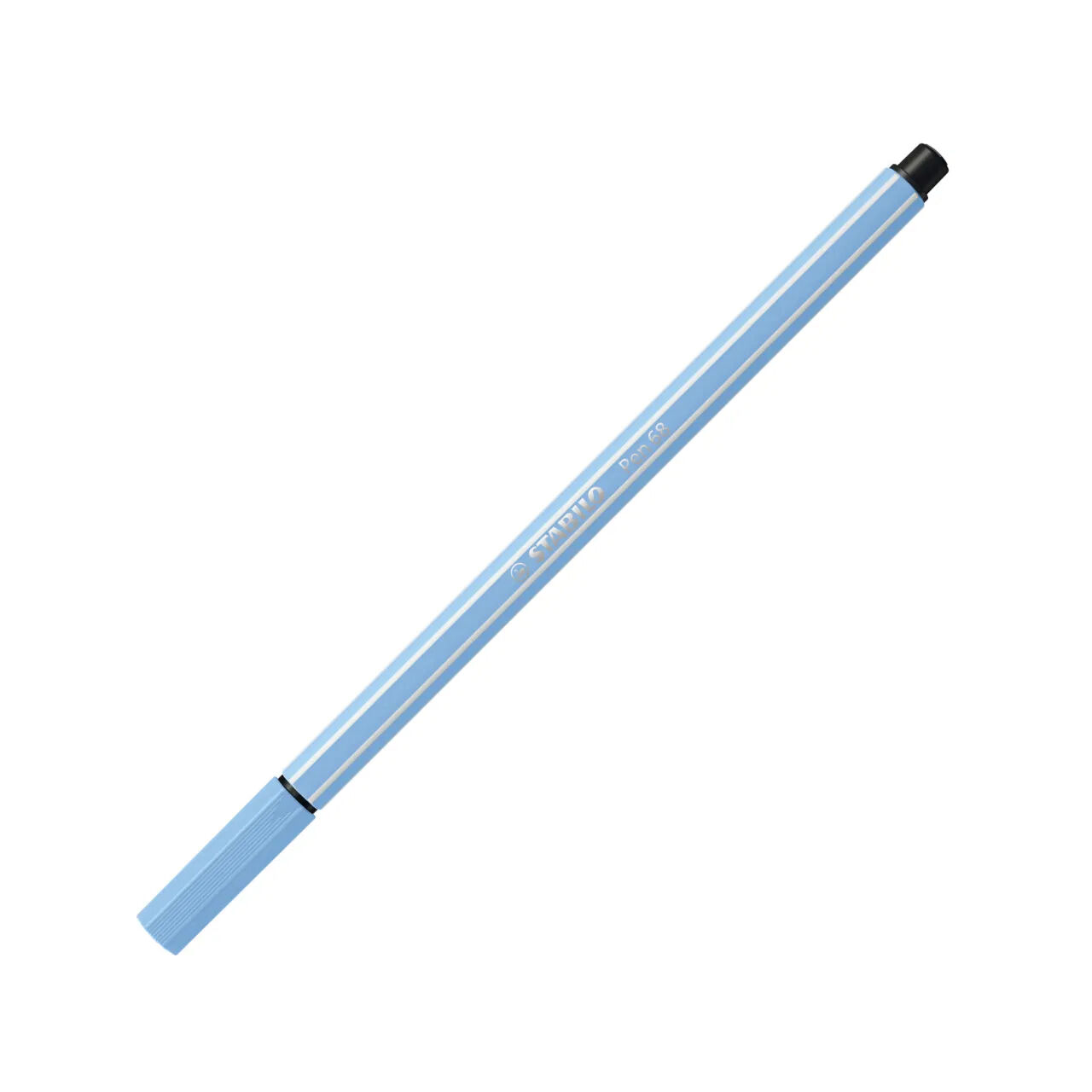 STABILO Pen 68, Premium-Filzstift, Kobaltblau hell