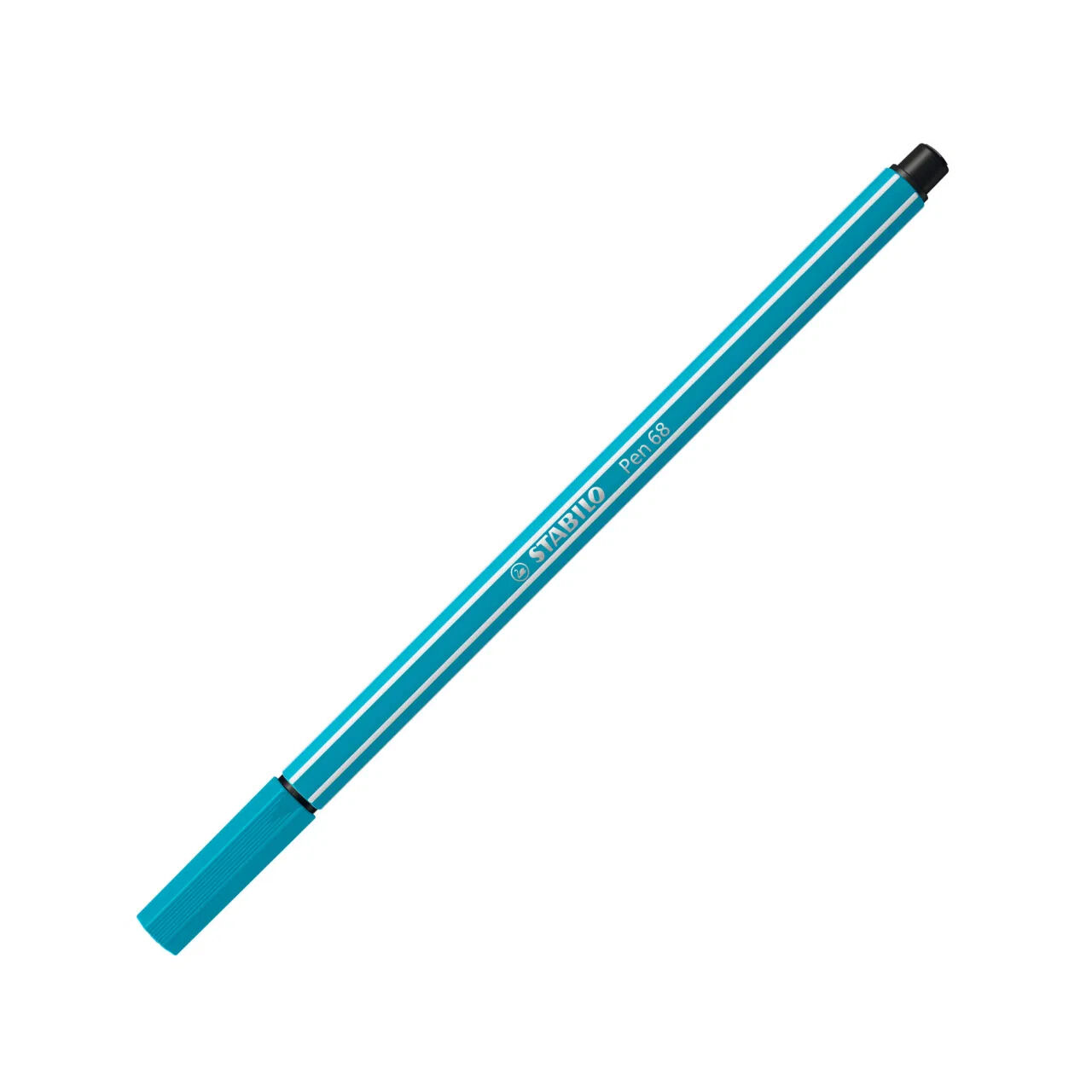 STABILO Pen 68, Premium-Filzstift, Hellblau