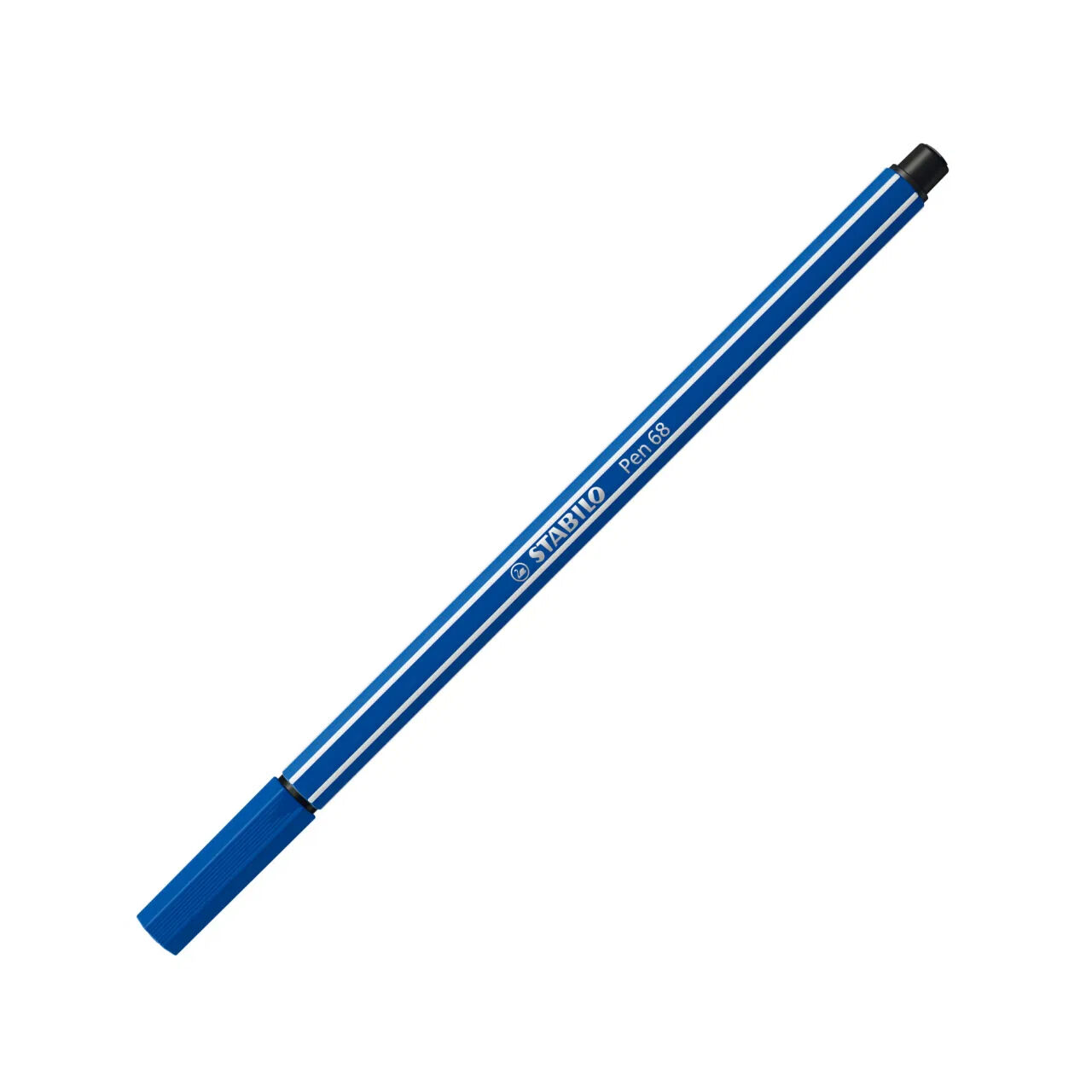 STABILO Pen 68, Premium-Filzstift, Ultramarinblau